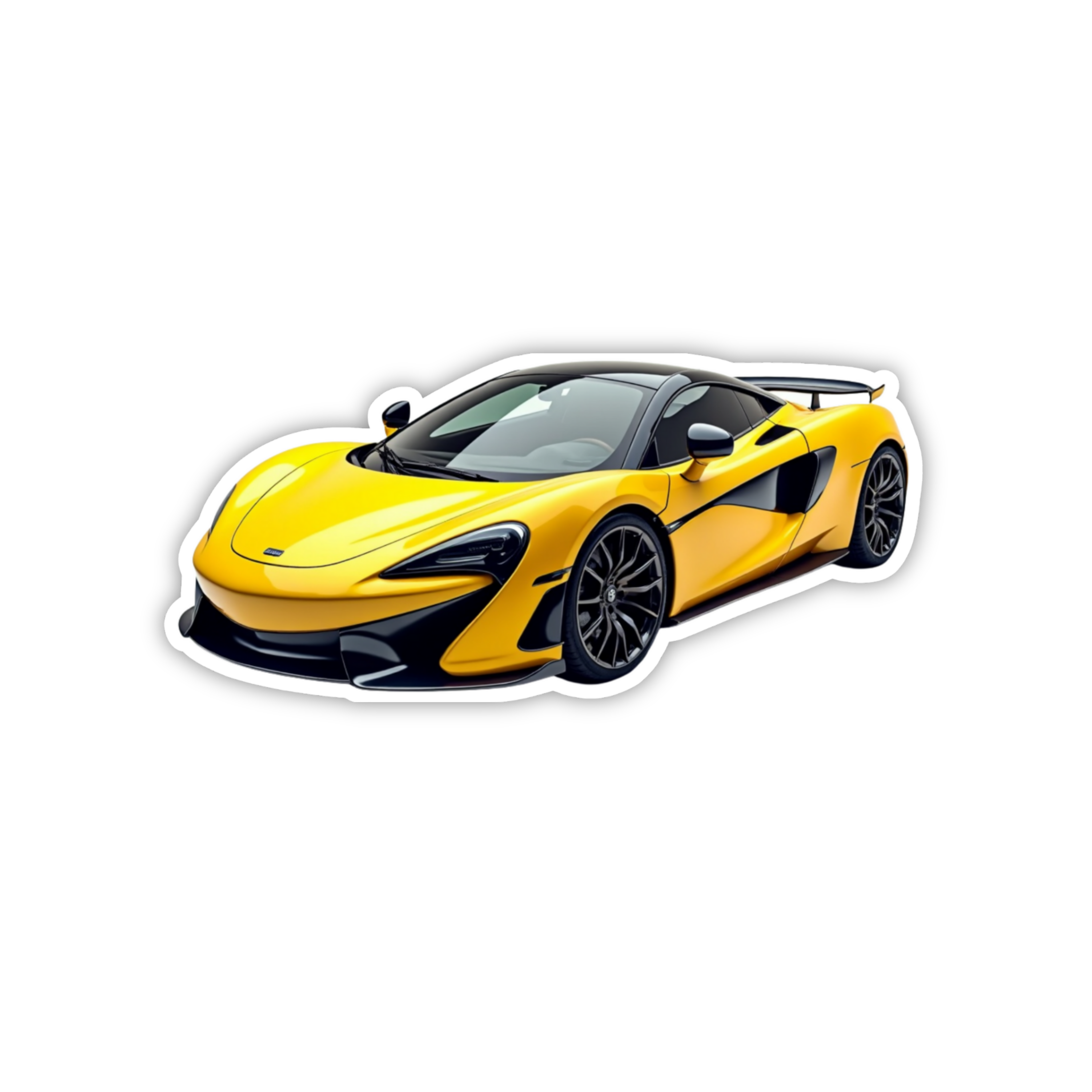 Hot Wheels Supercar Design #69 Premium Car Sticker