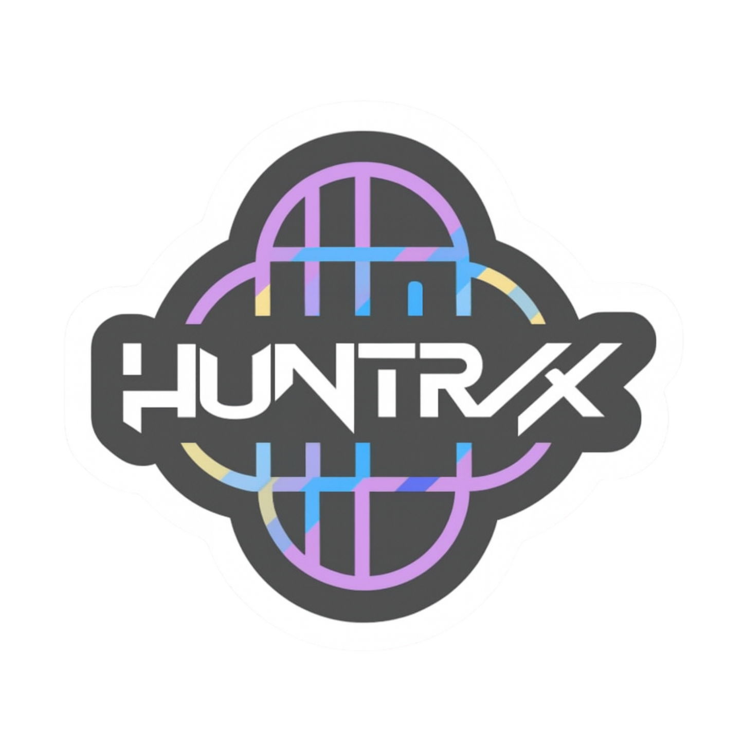 K-pop Stickers - HUNTRX Globe Emblem