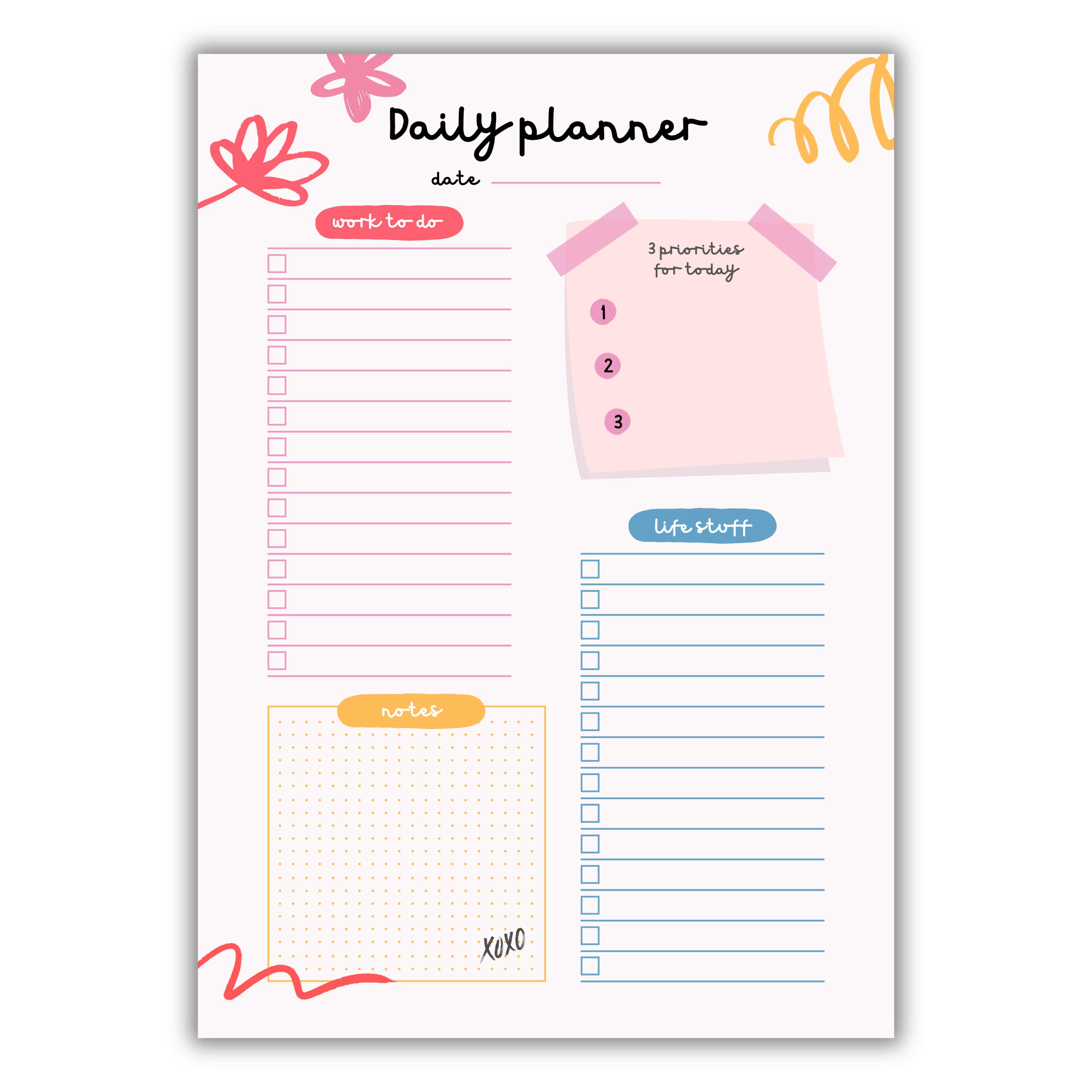 A4 Big Magnetic Planner