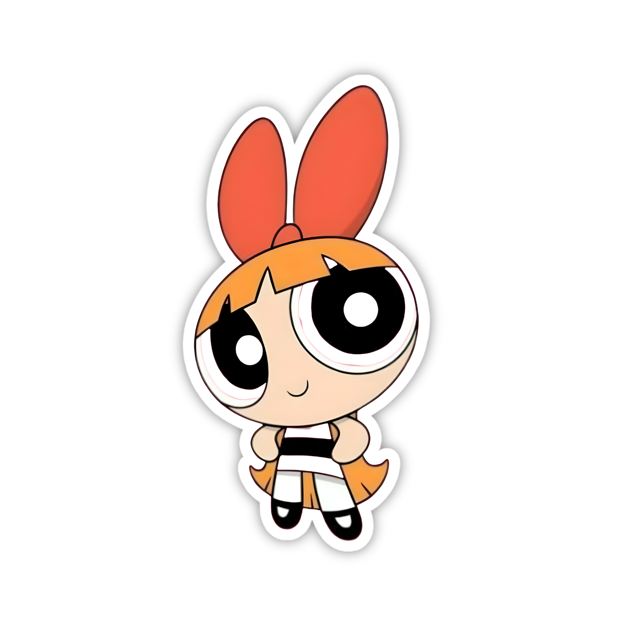 Powerpuff Blossom Pose Sticker