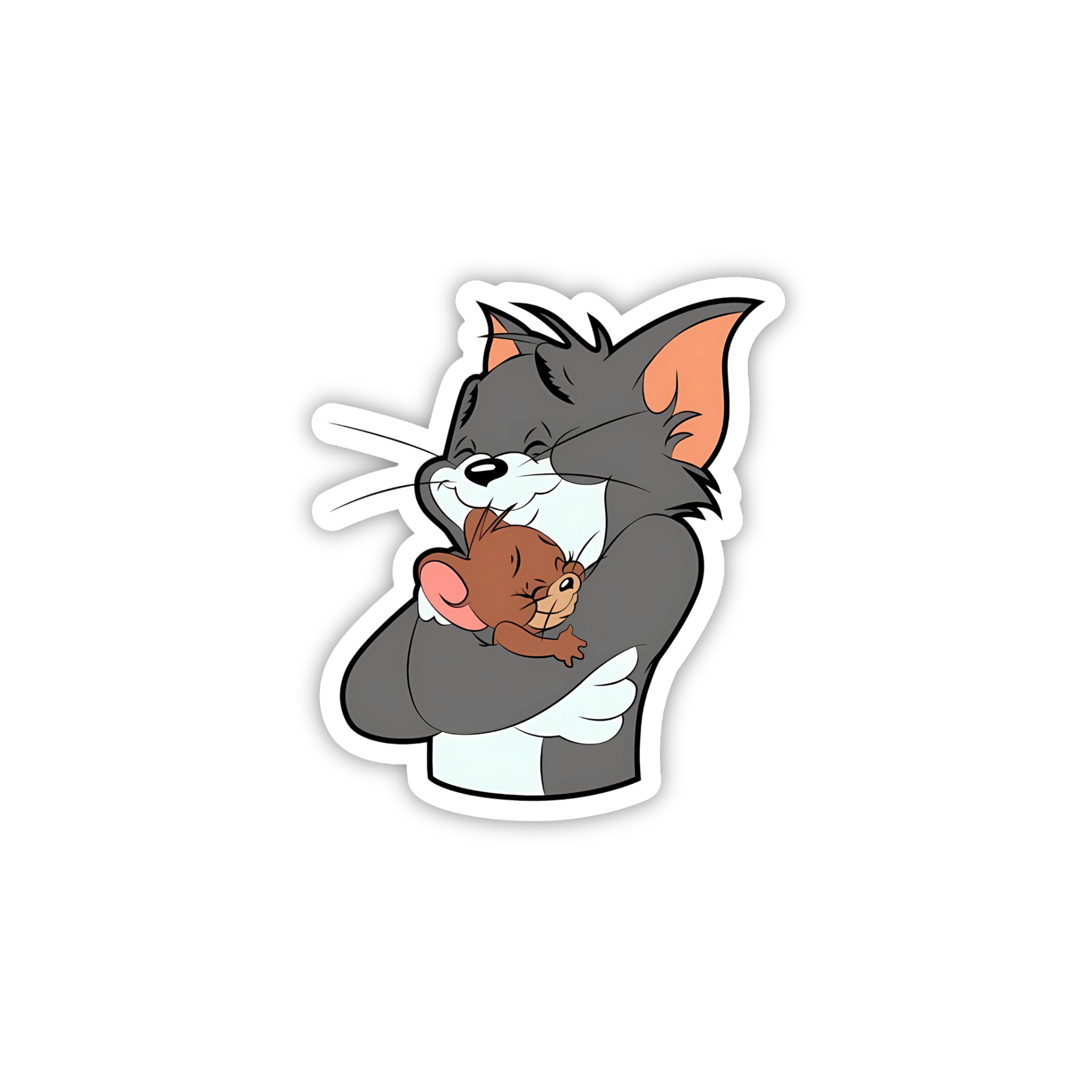 Tom Shocked Expression Sticker