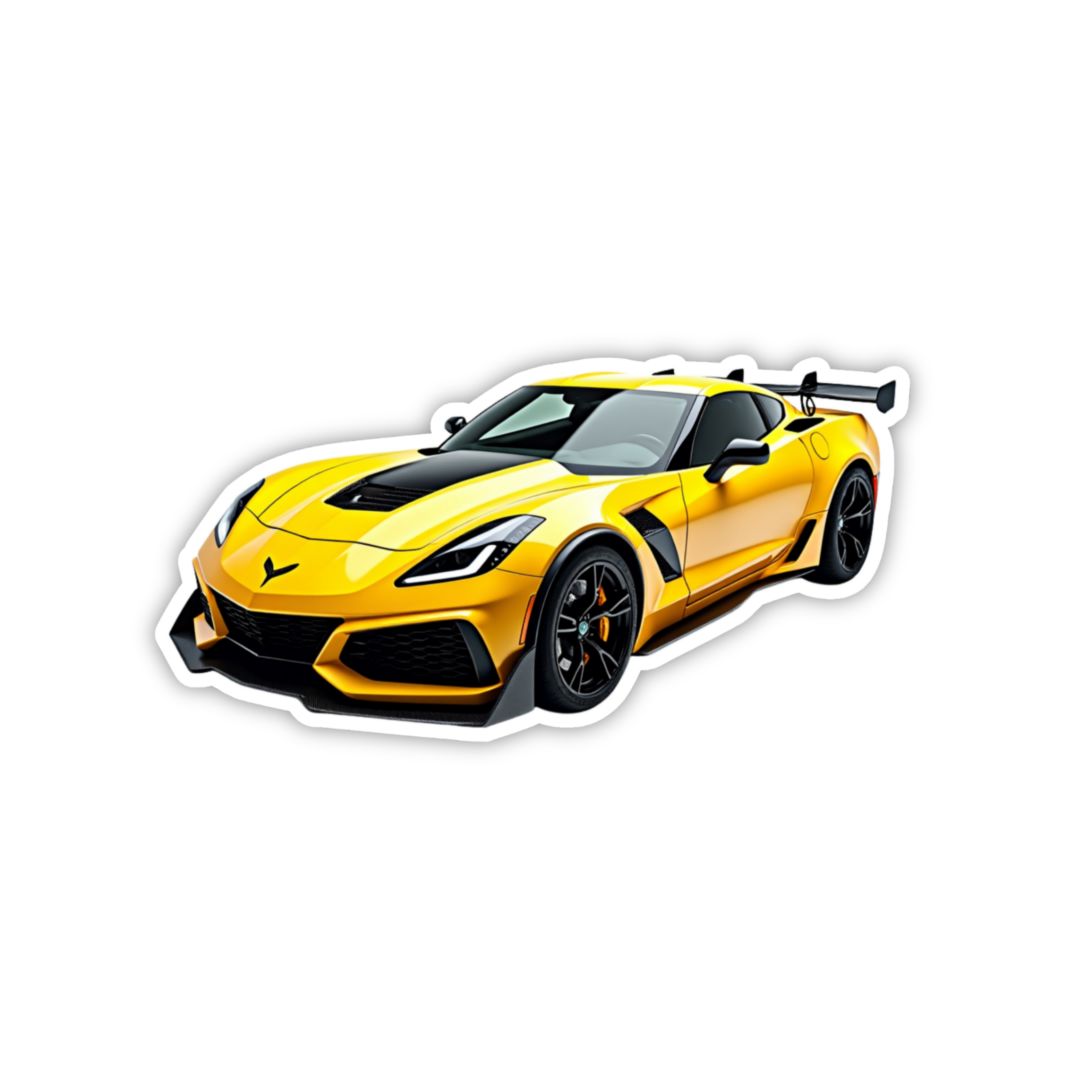 Hot Wheels Supercar Design #6 Premium Car Sticker