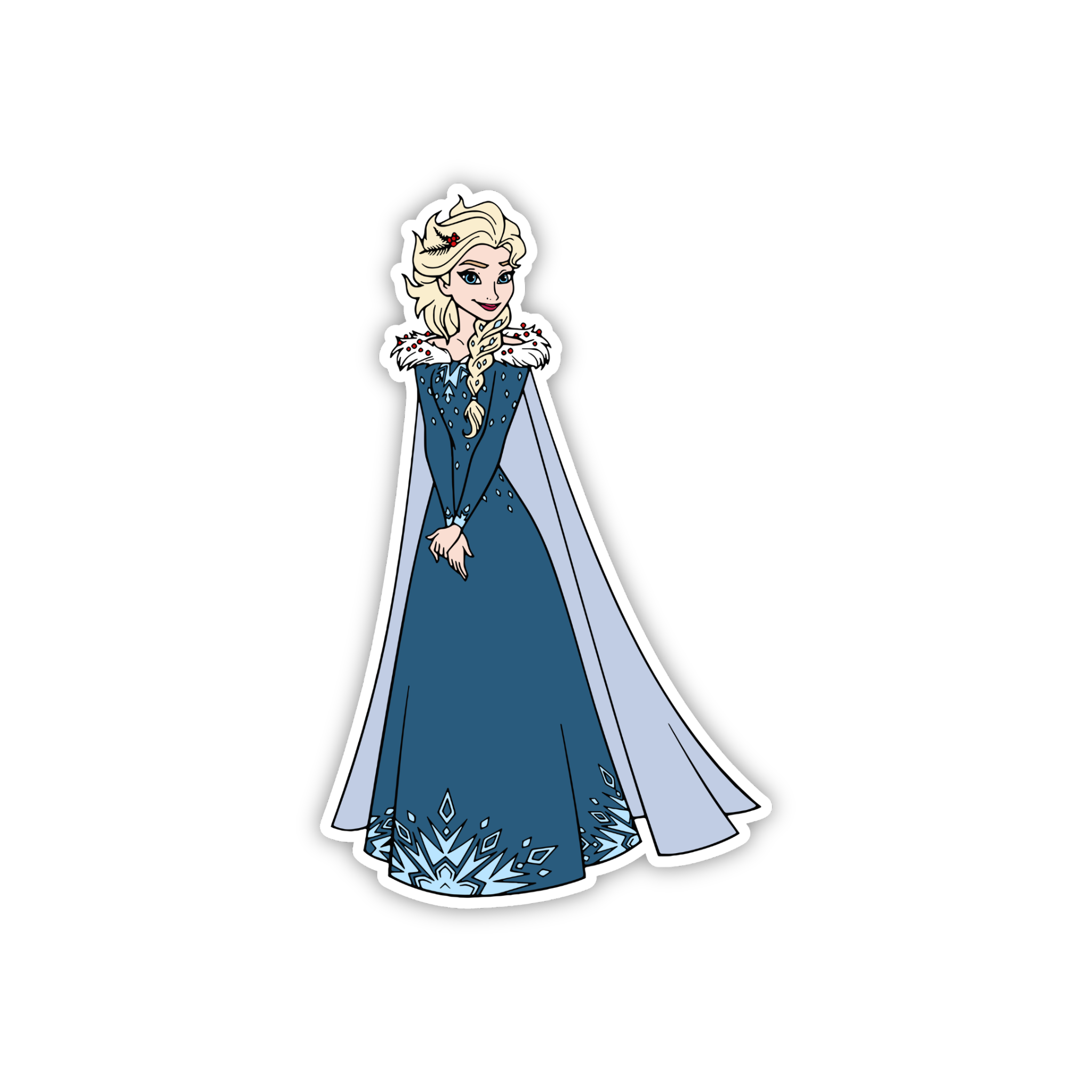 Elsa Royal Pose Sticker
