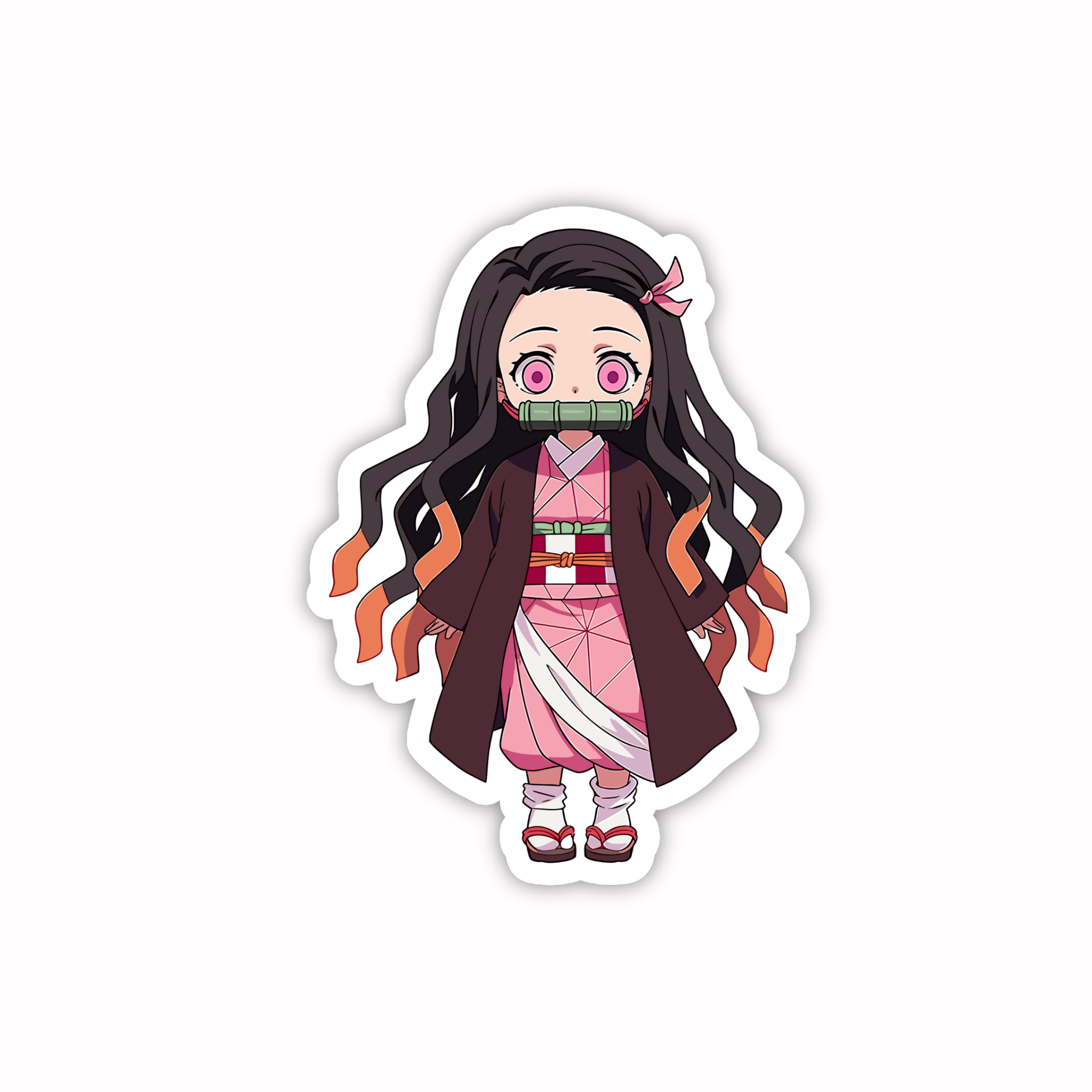 Nezuko Kamado Cute Chibi Sticker