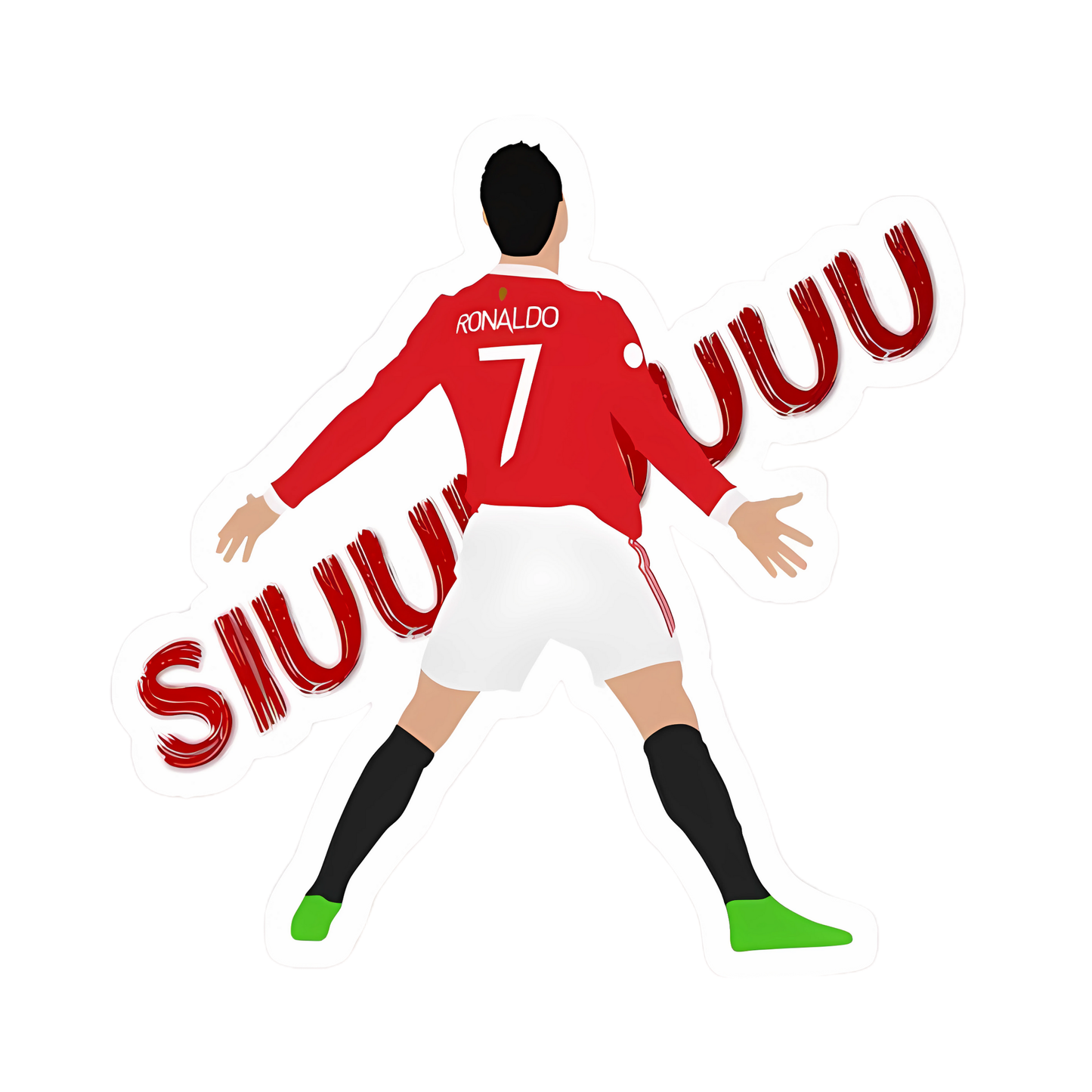 Cristiano Ronaldo Stickers – Football Star Iconic Poses Collection