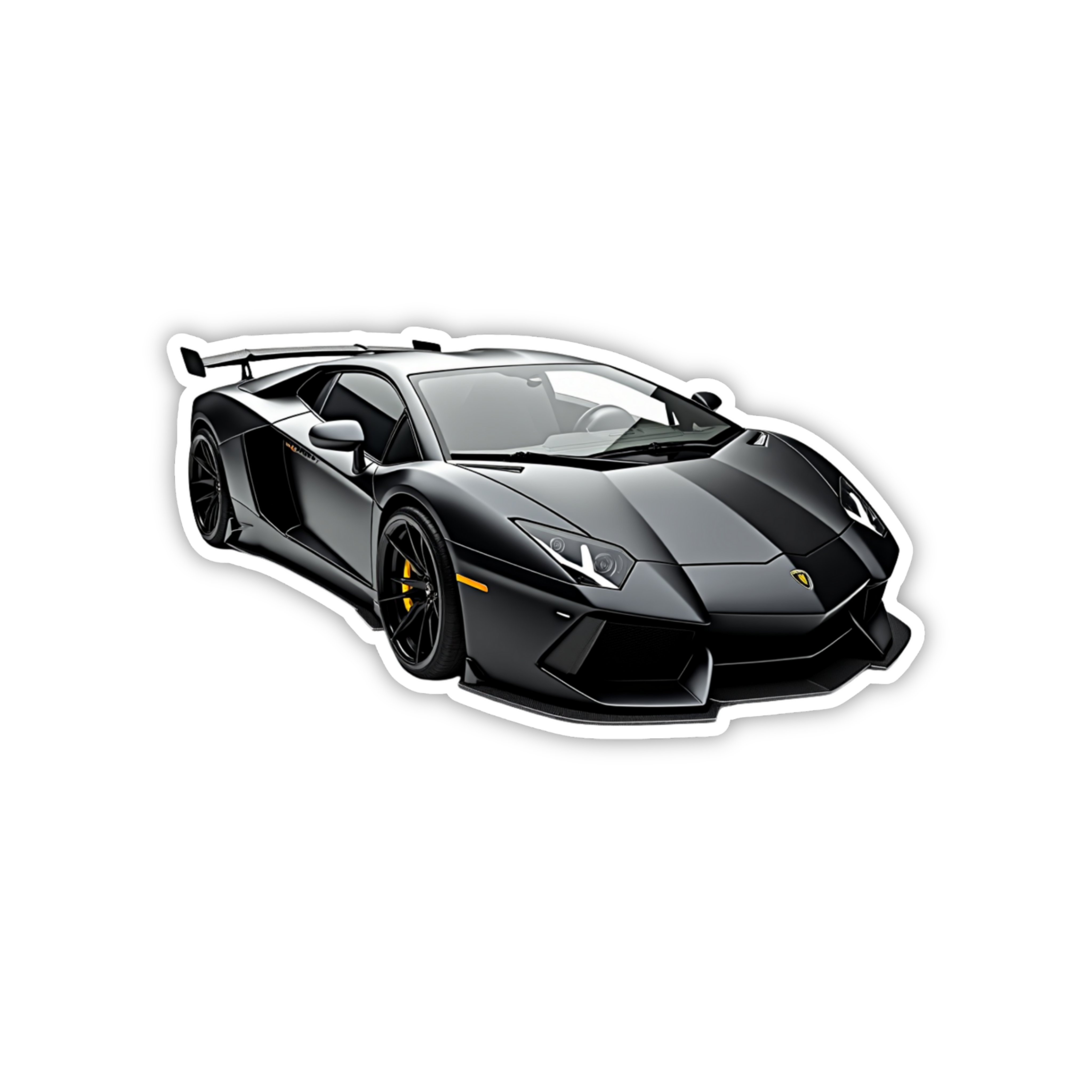 Hot Wheels Supercar Design #70 Premium Car Sticker