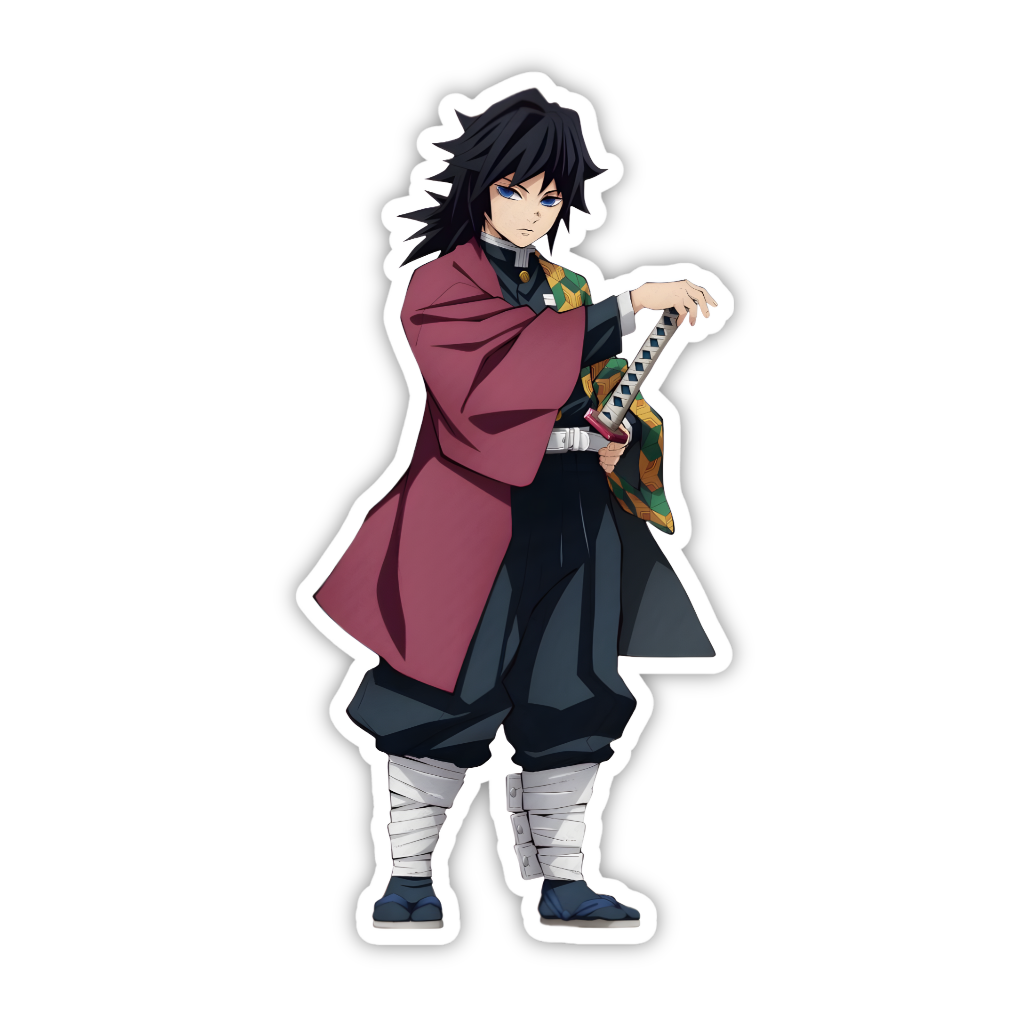 Giyu Tomioka Classic Pose Sticker