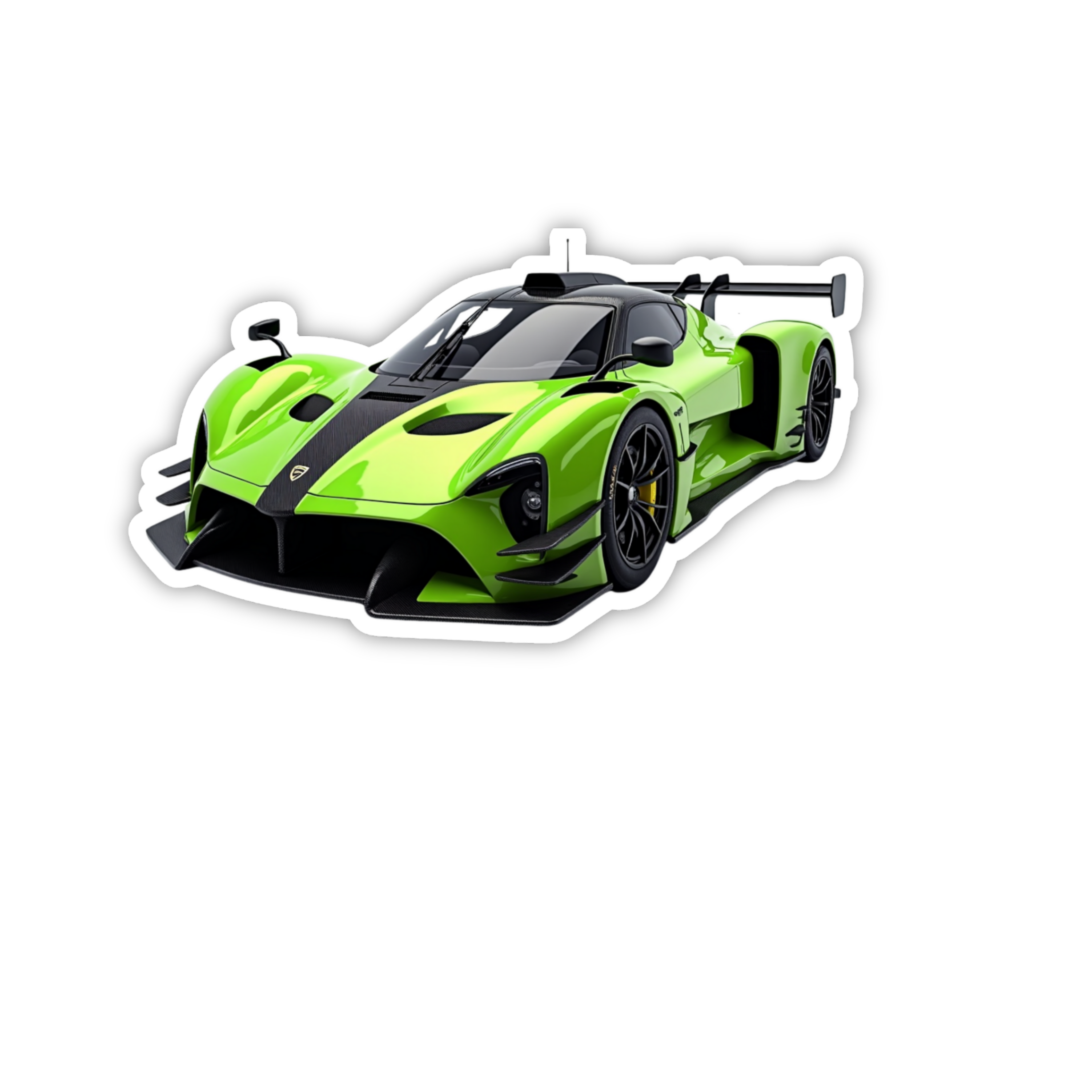 Hot Wheels Supercar Design #73 Premium Car Sticker