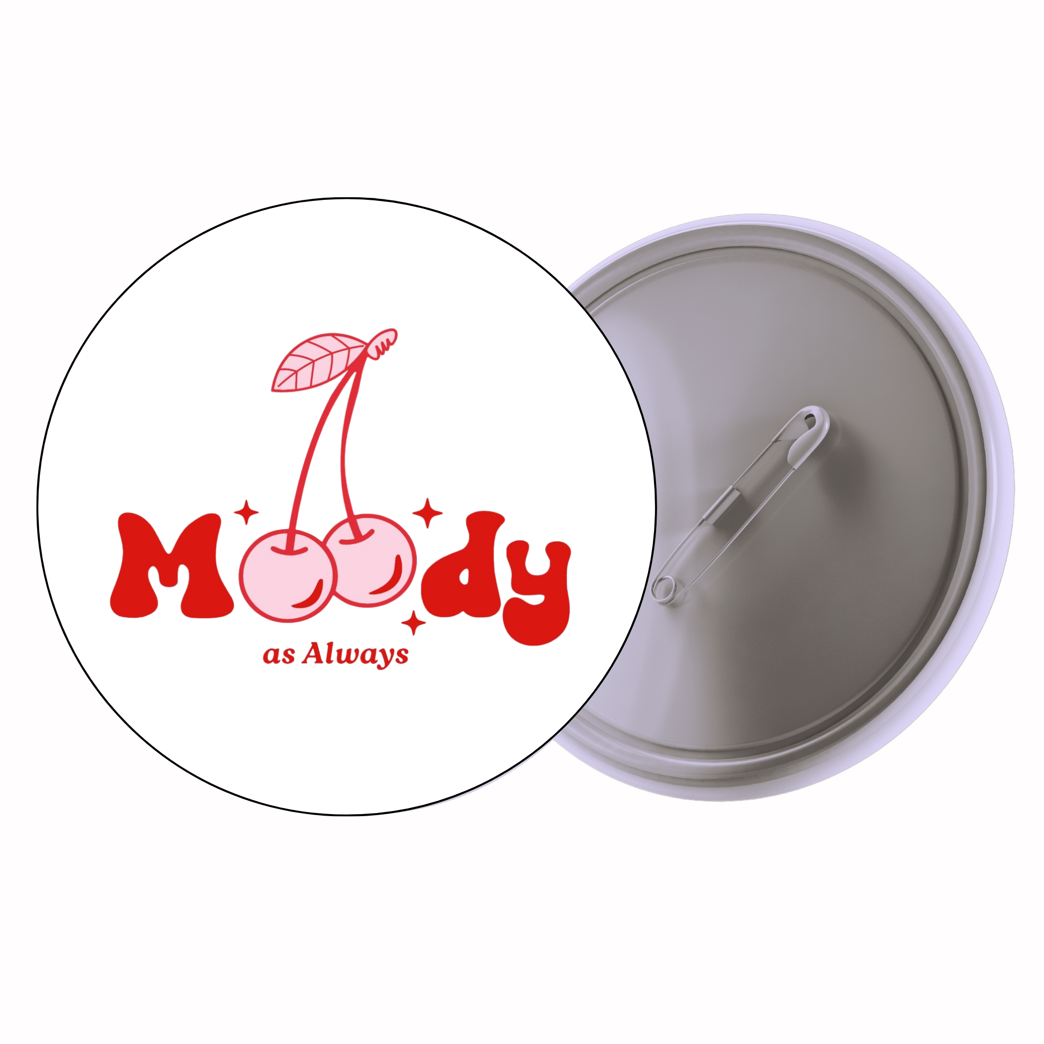 Moody – As Always | Colorful Quote Badge