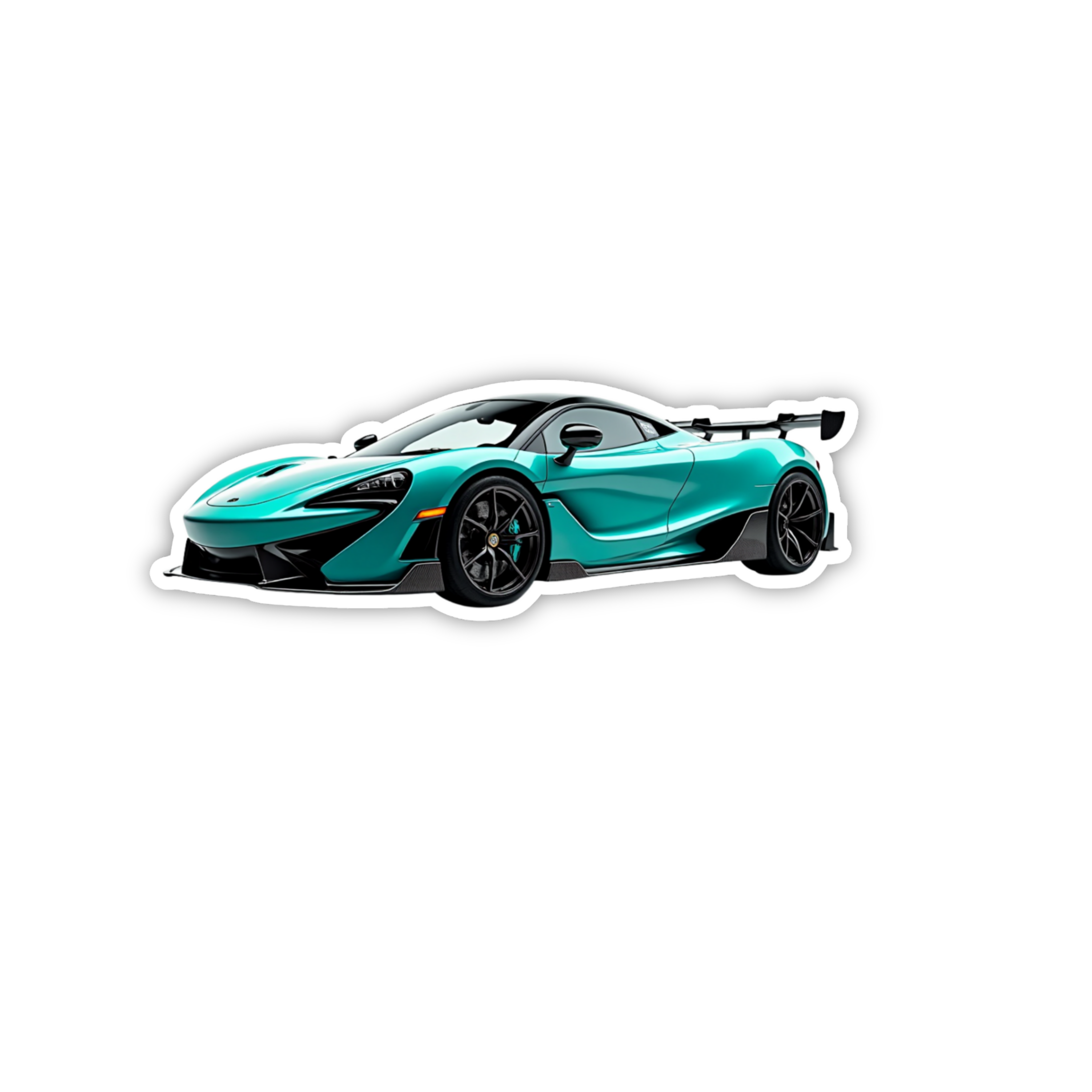 Hot Wheels Supercar Design #78 Premium Car Sticker