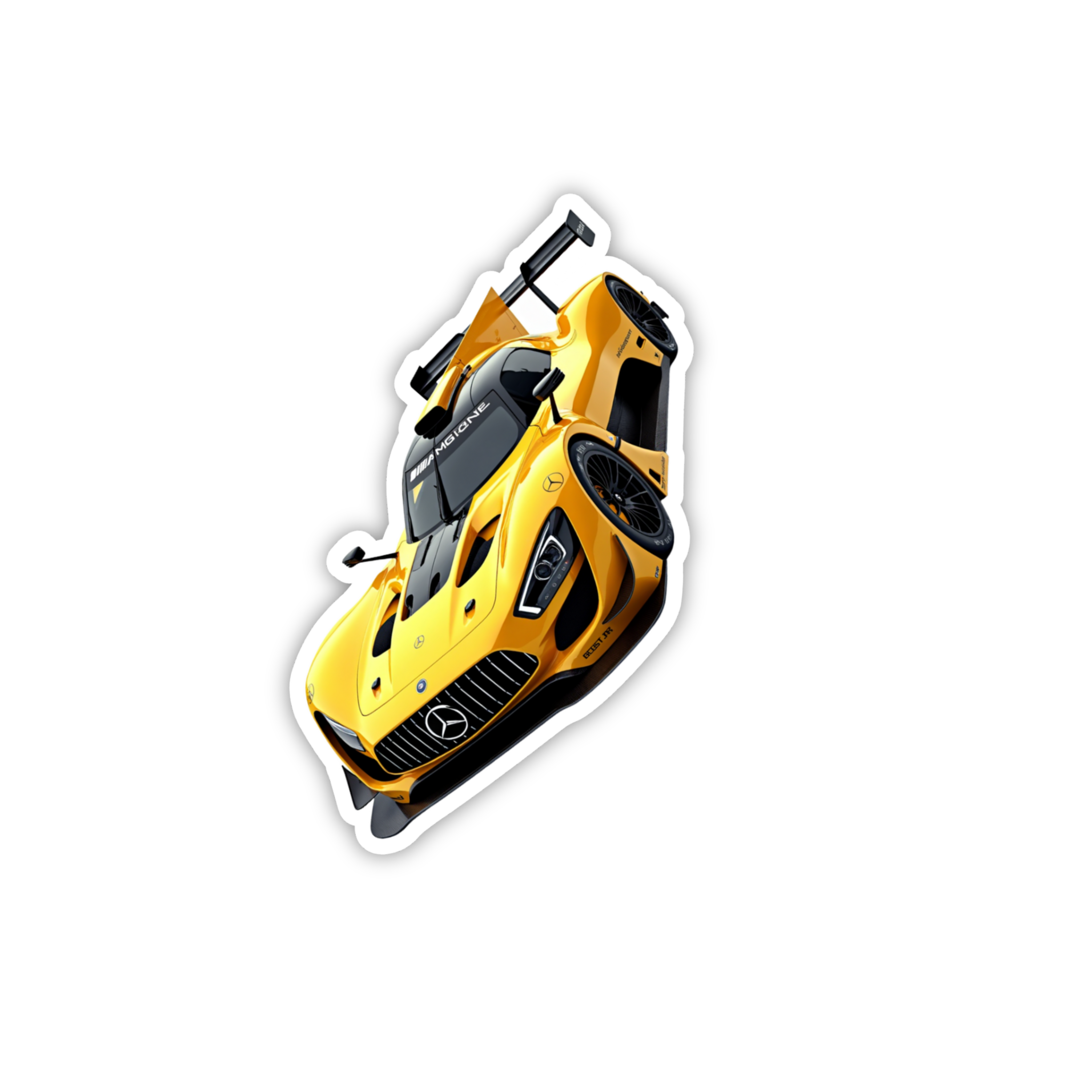 Hot Wheels Supercar Design #79 Premium Car Sticker
