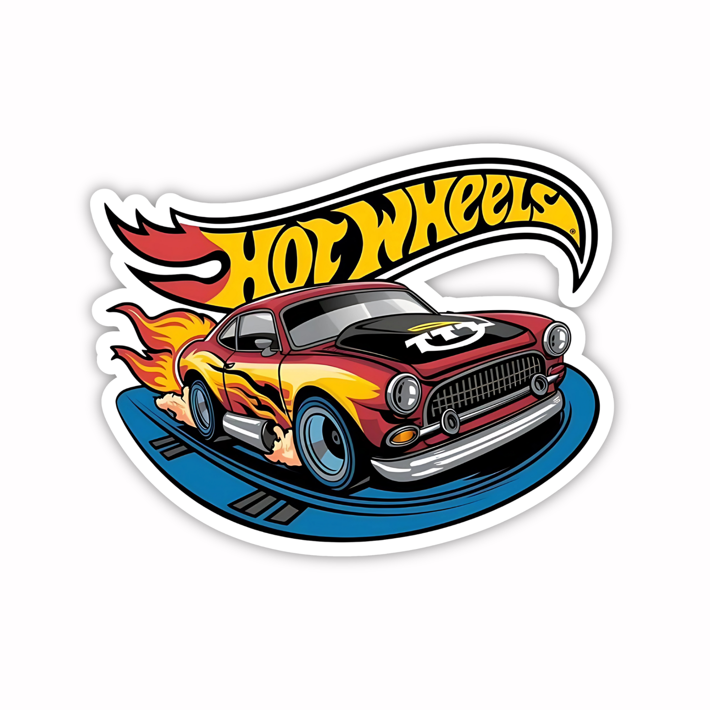 Hot Wheels Sticker