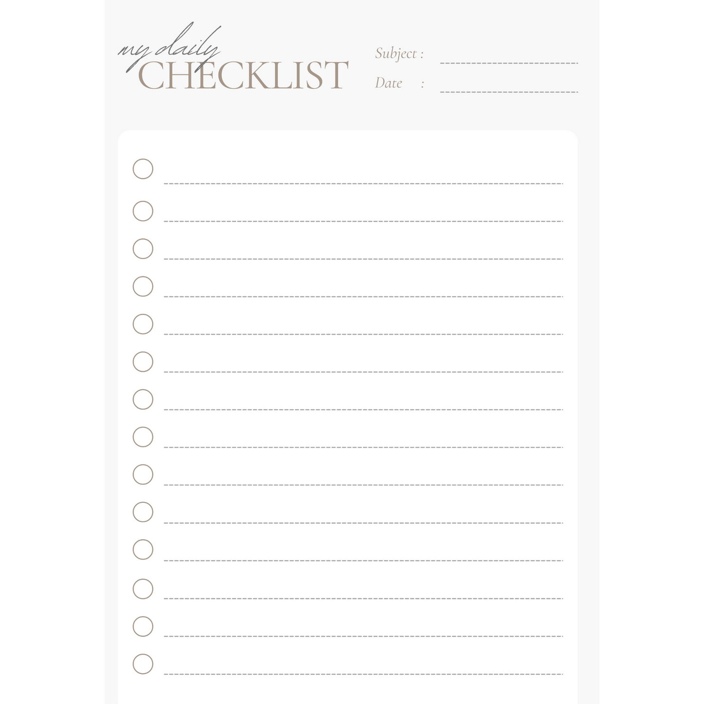 Magnetic Planner 5.5x8in | Daily To-Do Pad