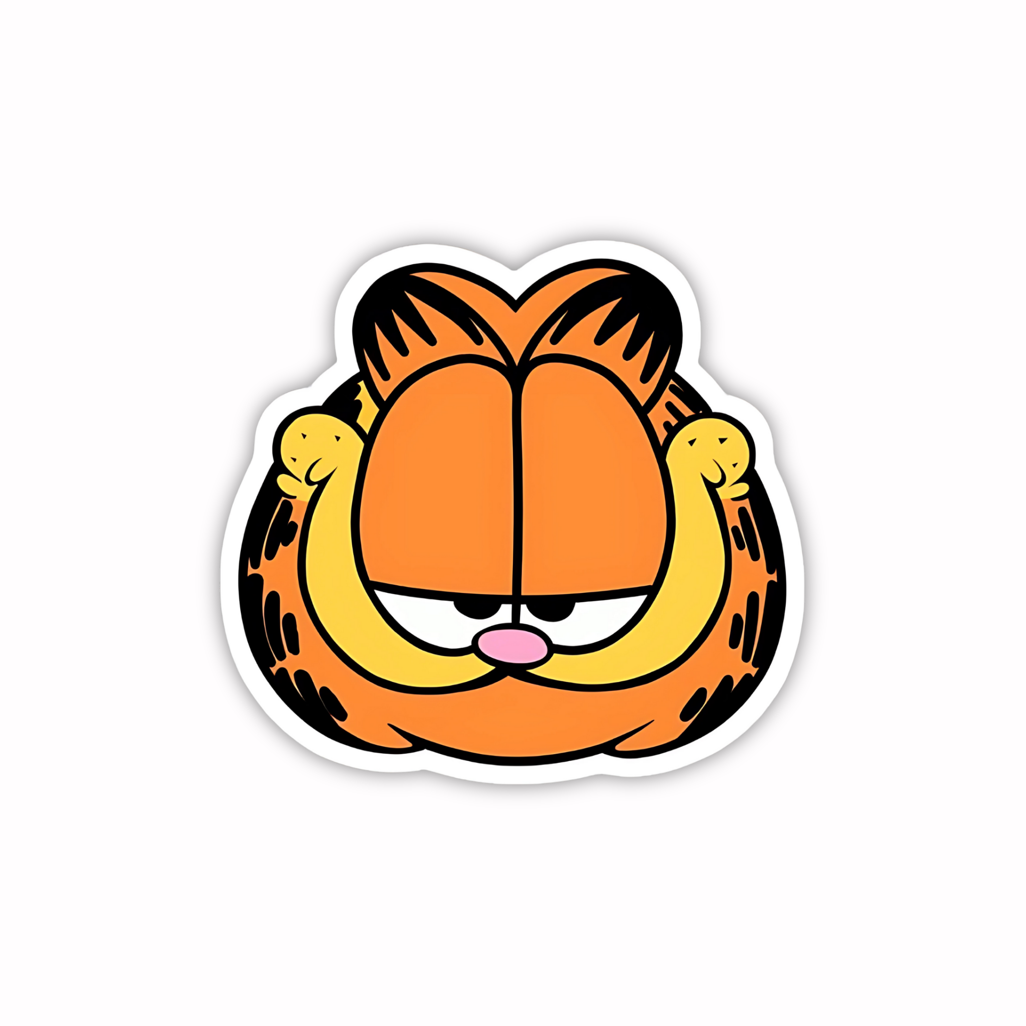 Garfield Classic Face Sticker