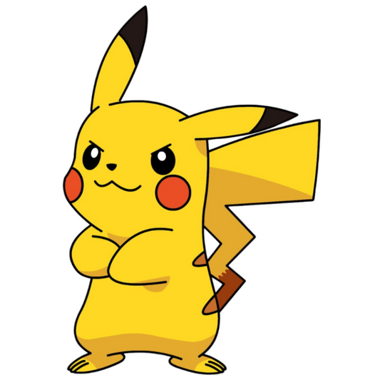 Pokemon Stickers - Confident Pikachu