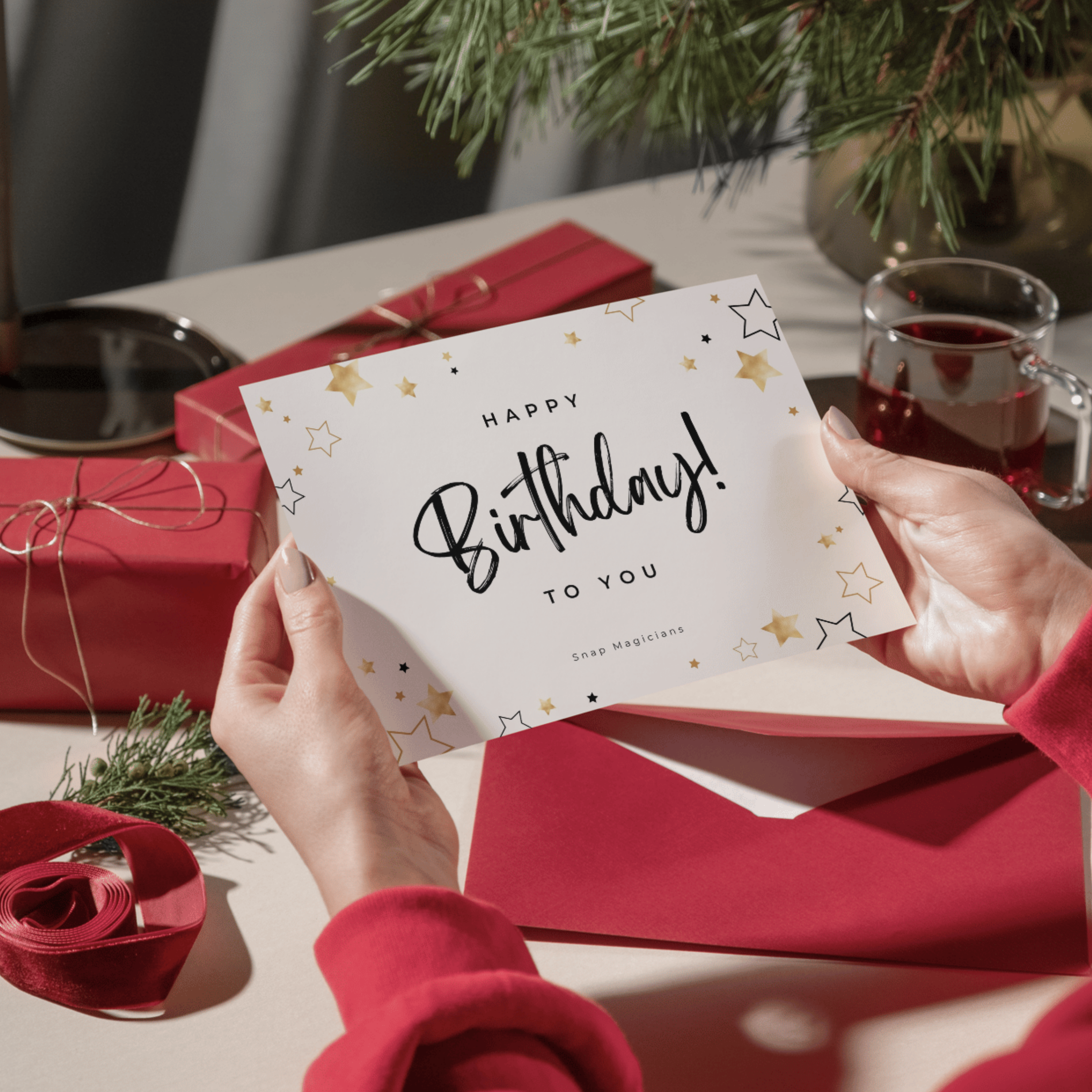 Set of 5 Birthday Postcards