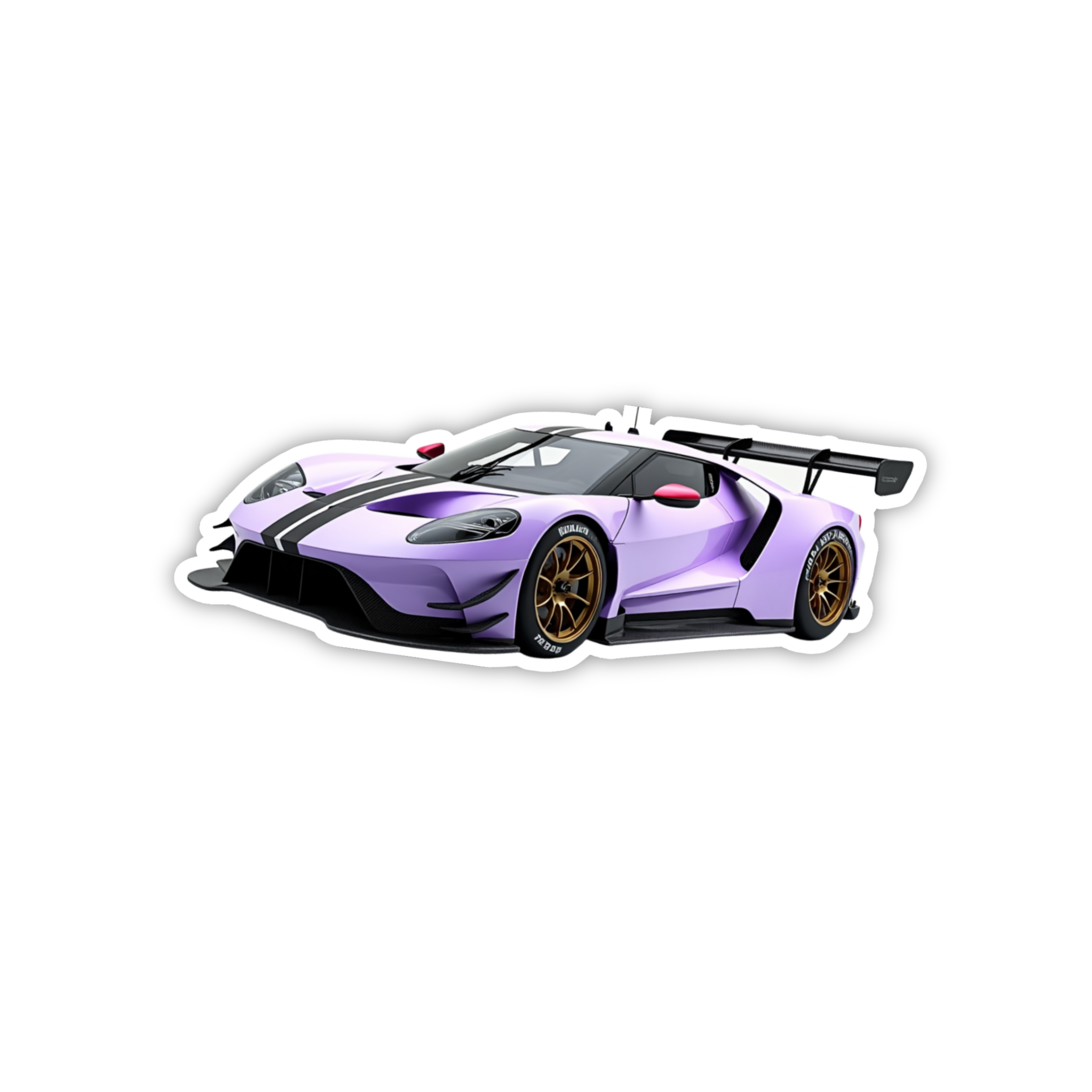 Hot Wheels Supercar Design #7 Premium Car Sticker