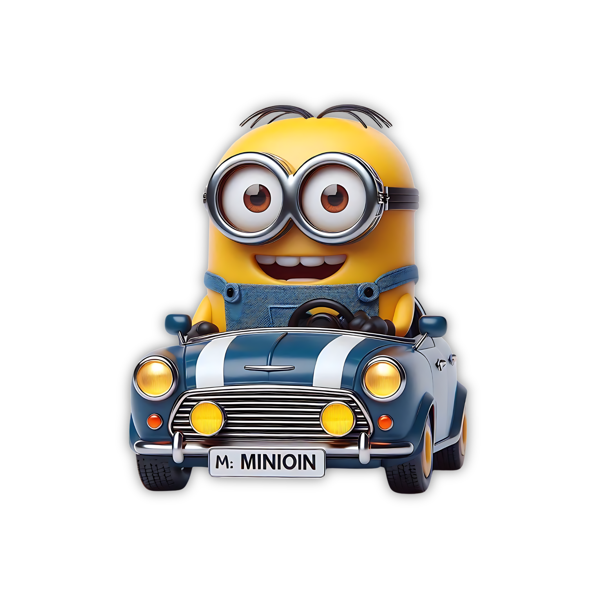 Minion Car Drive Sticker