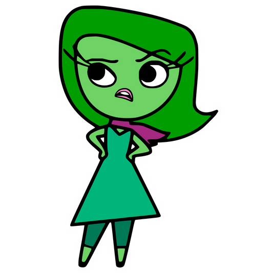 Inside Out Stickers - Disgust Side Eye Sticker