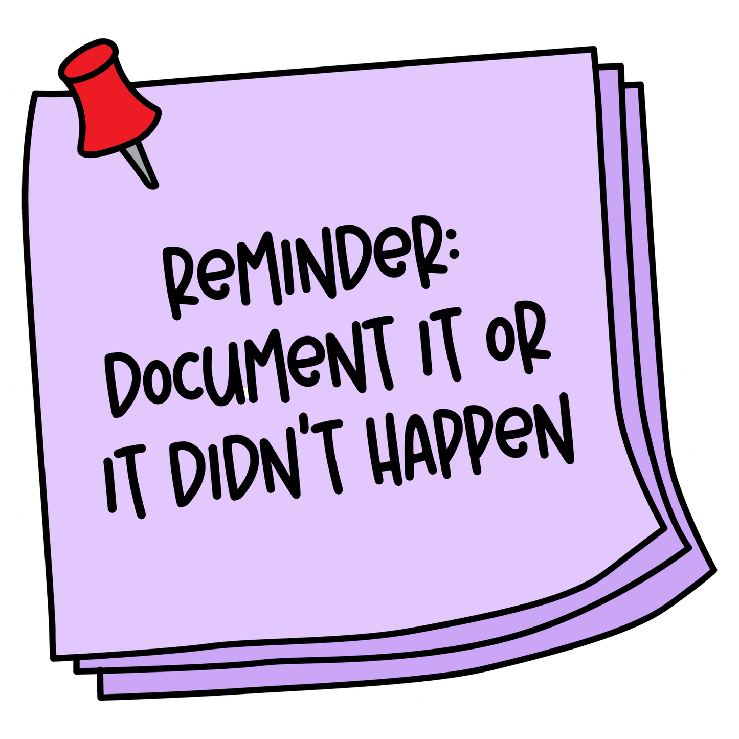 Workplace Stickers - Didn’t Cry at Work Badge