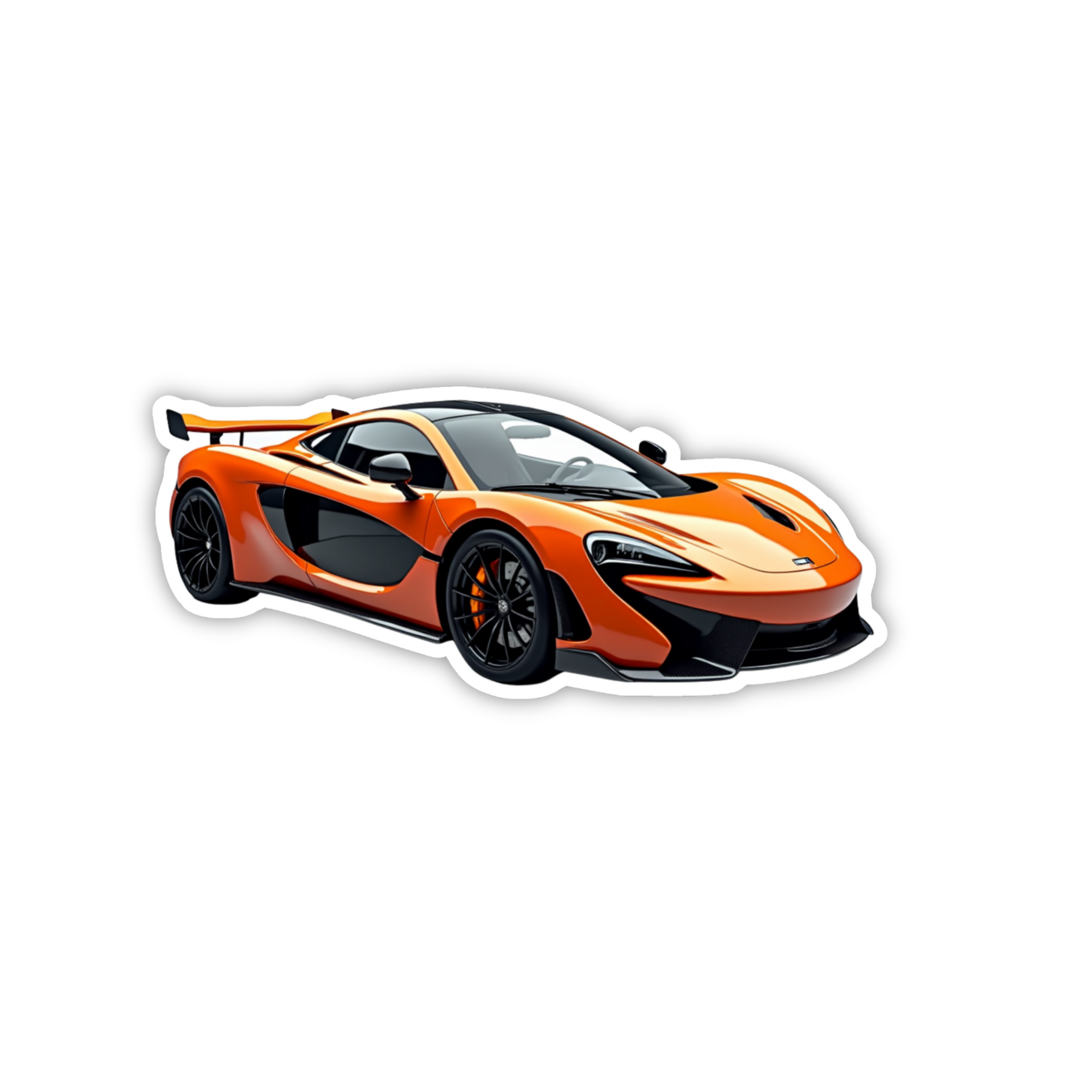 Hot Wheels Supercar Design #80 Premium Car Sticker