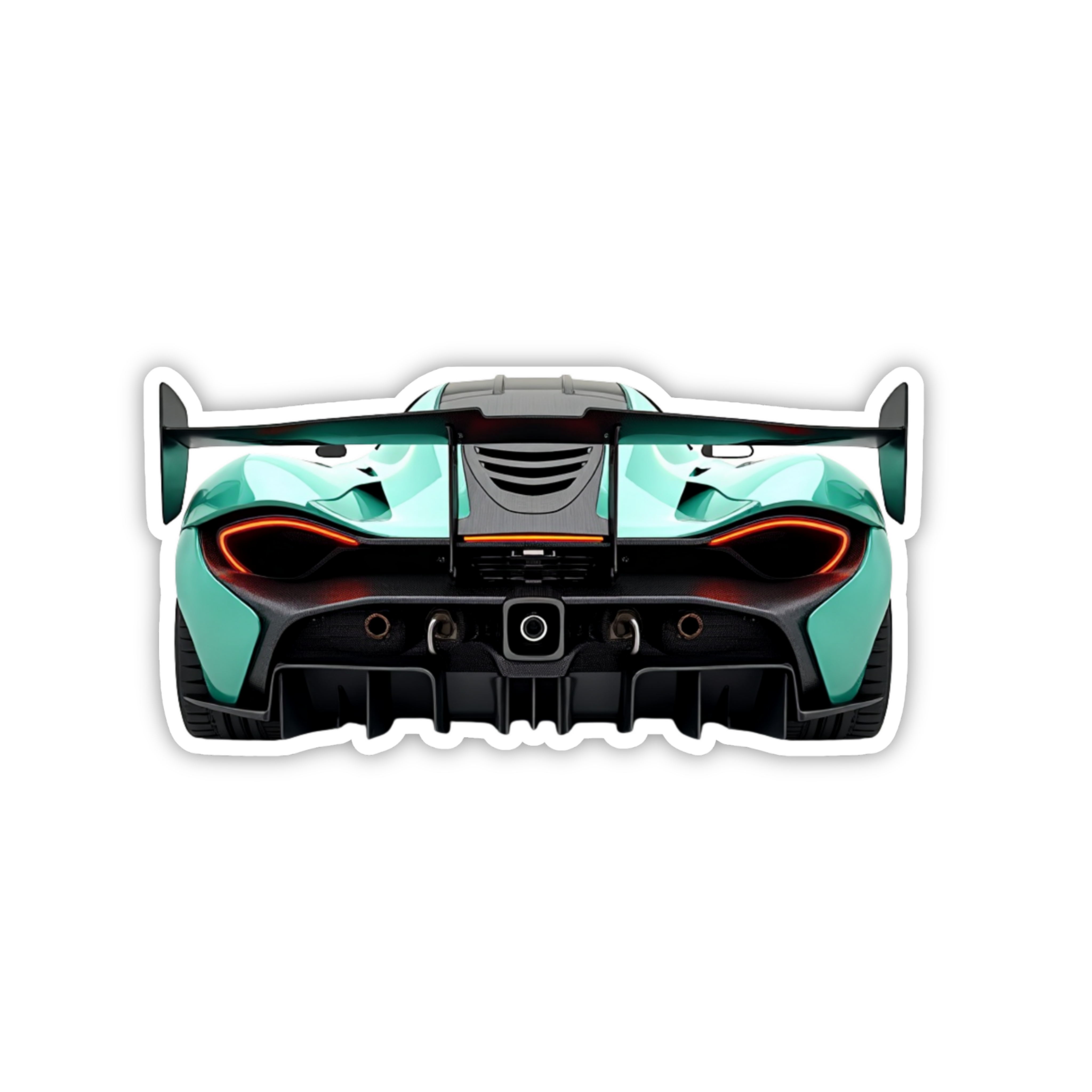 Hot Wheels Supercar Design #81 Premium Car Sticker