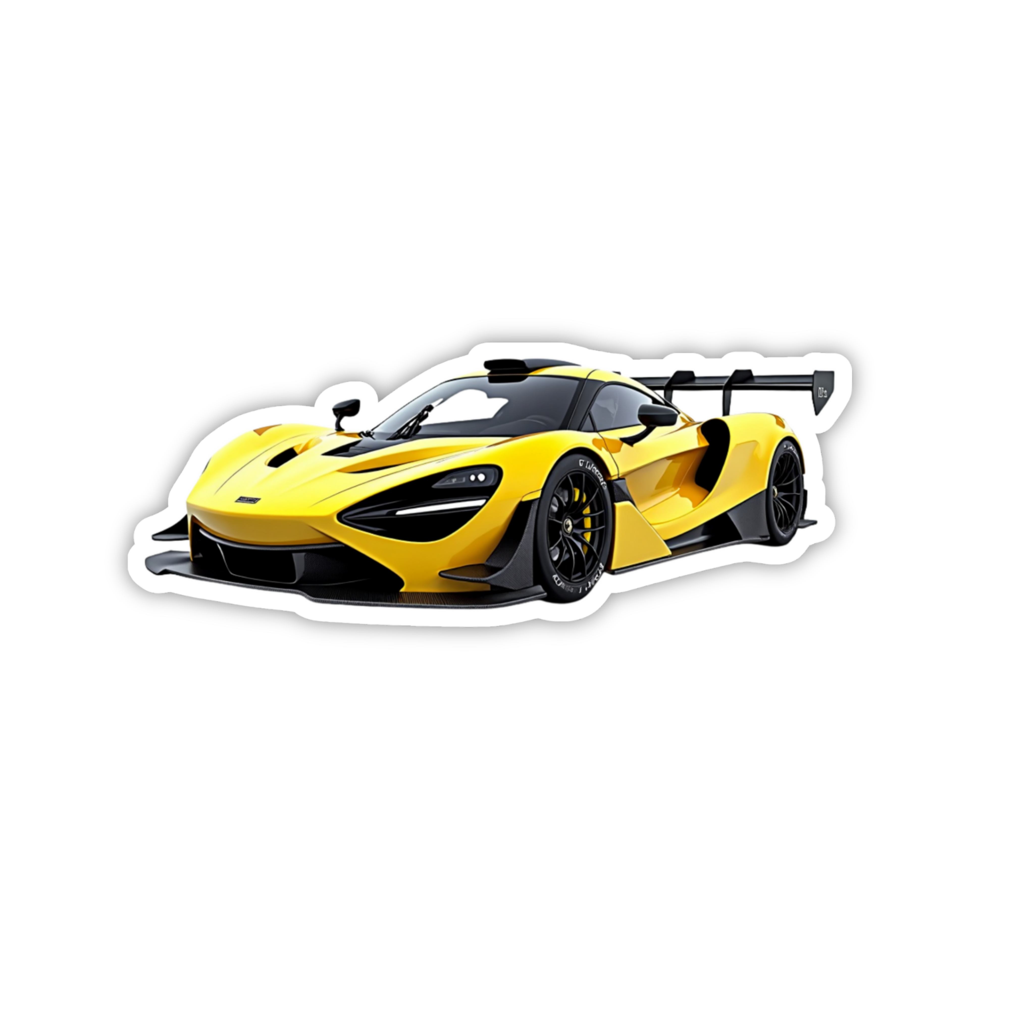 Hot Wheels Supercar Design #82 Premium Car Sticker