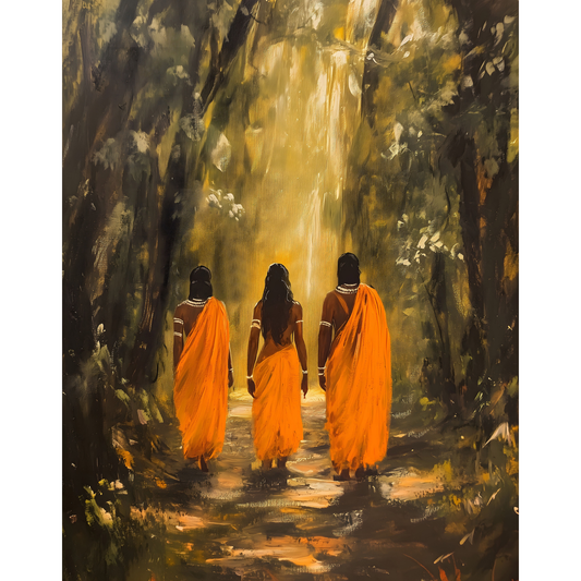 Shri Ram and Sita Mata Poster – Divine Hindu Wall Art | Ramayana Print – Shri ram and sita mata 3