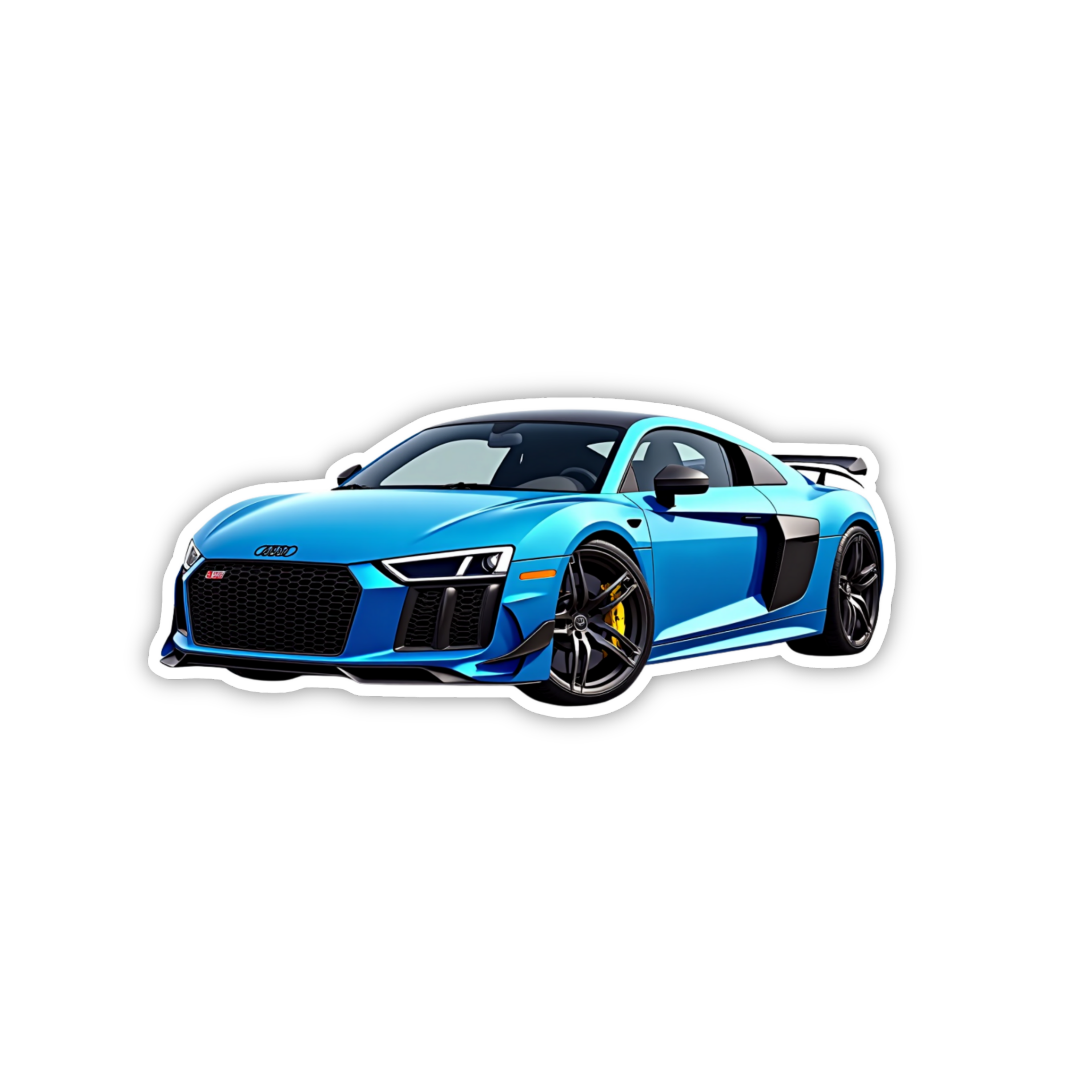 Hot Wheels Supercar Design #84 Premium Car Sticker