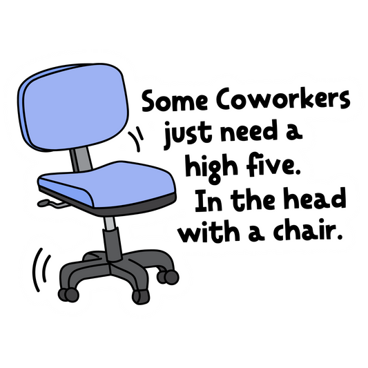 Workplace Stickers - News Flash Don’t Care
