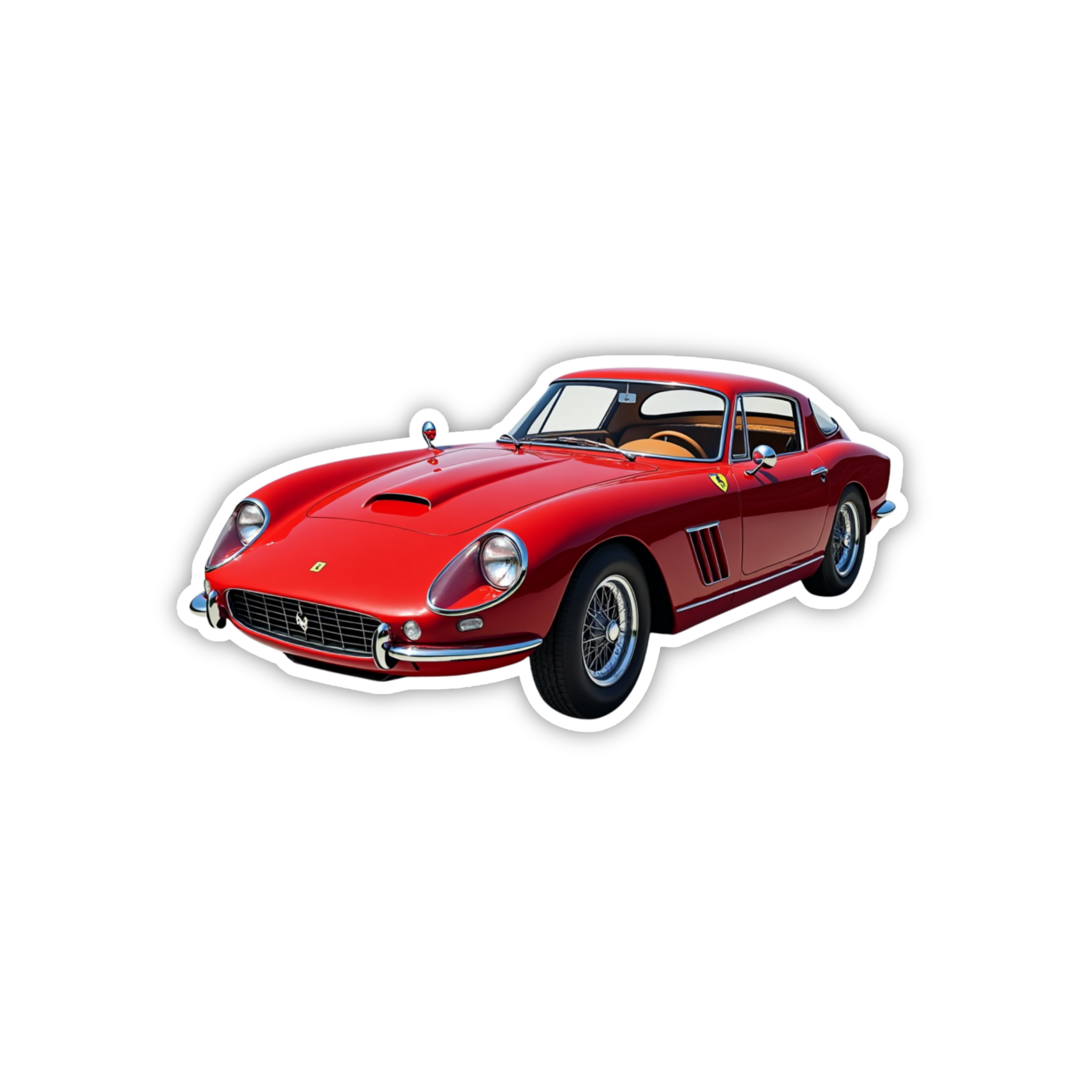 Hot Wheels Supercar Design #85 Premium Car Sticker