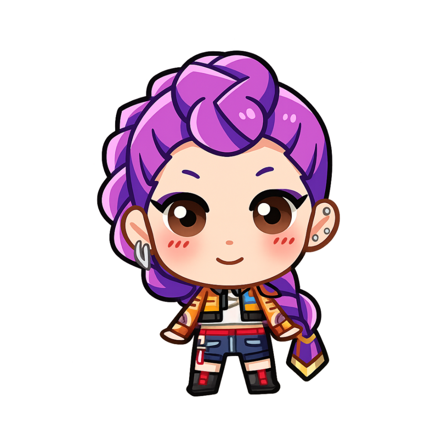 K-pop Stickers - Chibi Yuna