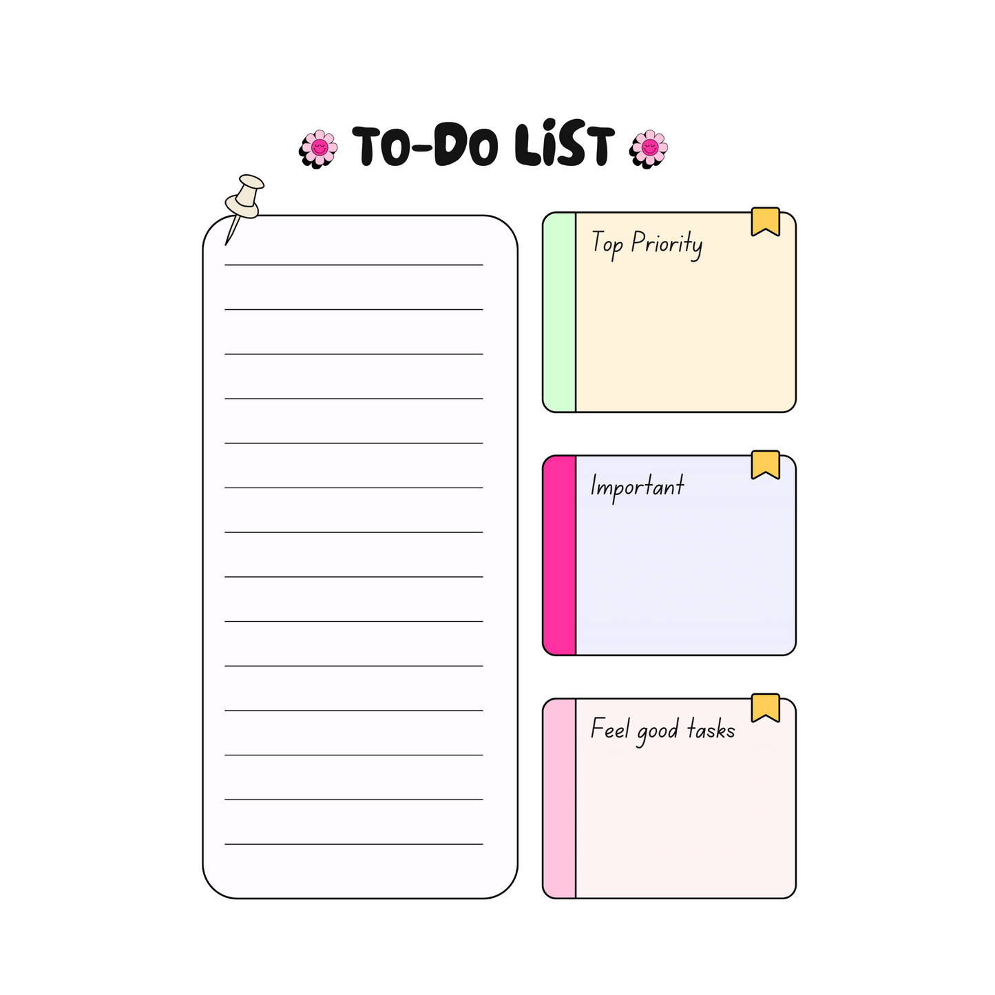 Magnetic Planner 5.5x8in | Daily To-Do Pad