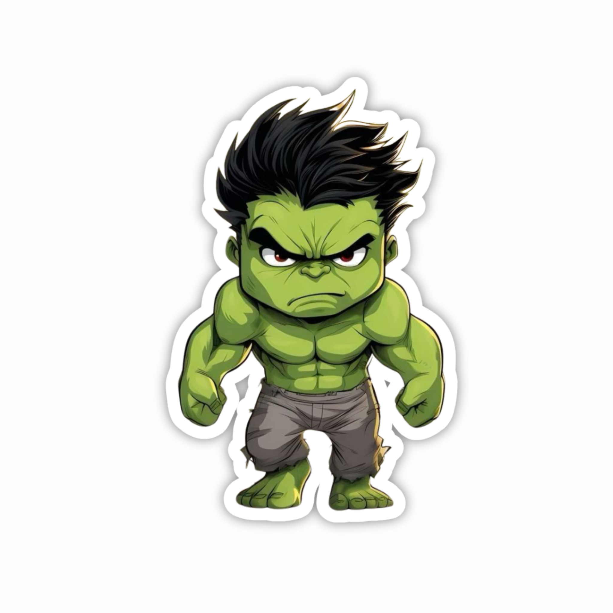 Hulk Chibi Sticker