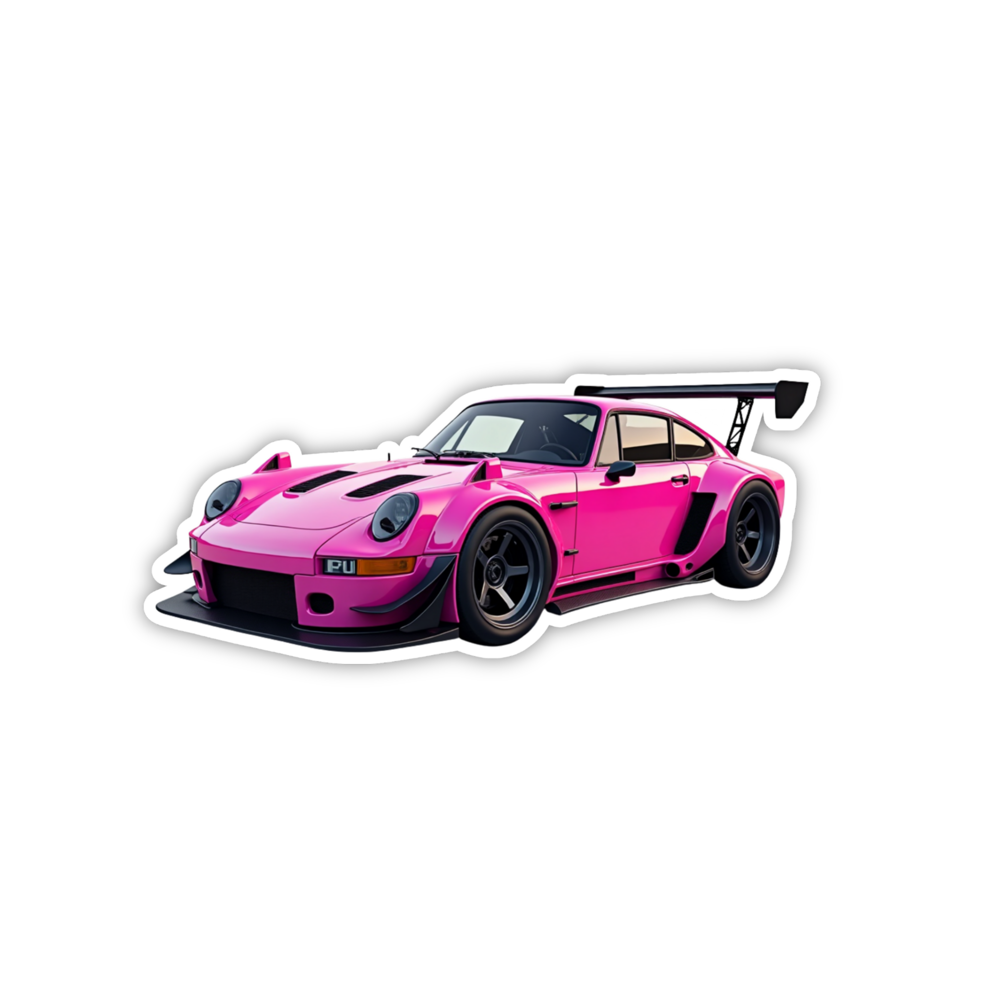 Hot Wheels Supercar Design #8 Premium Car Sticker