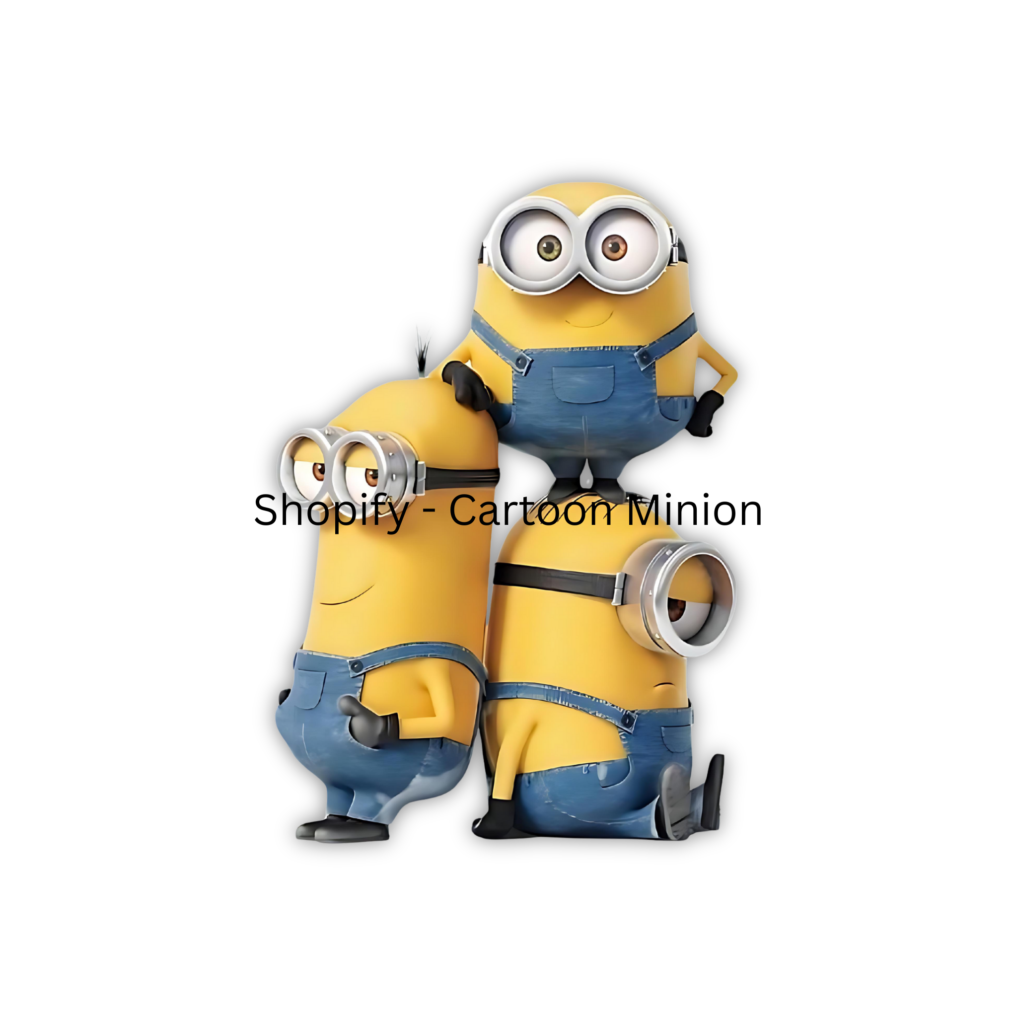 Minion Trio Fun Sticker