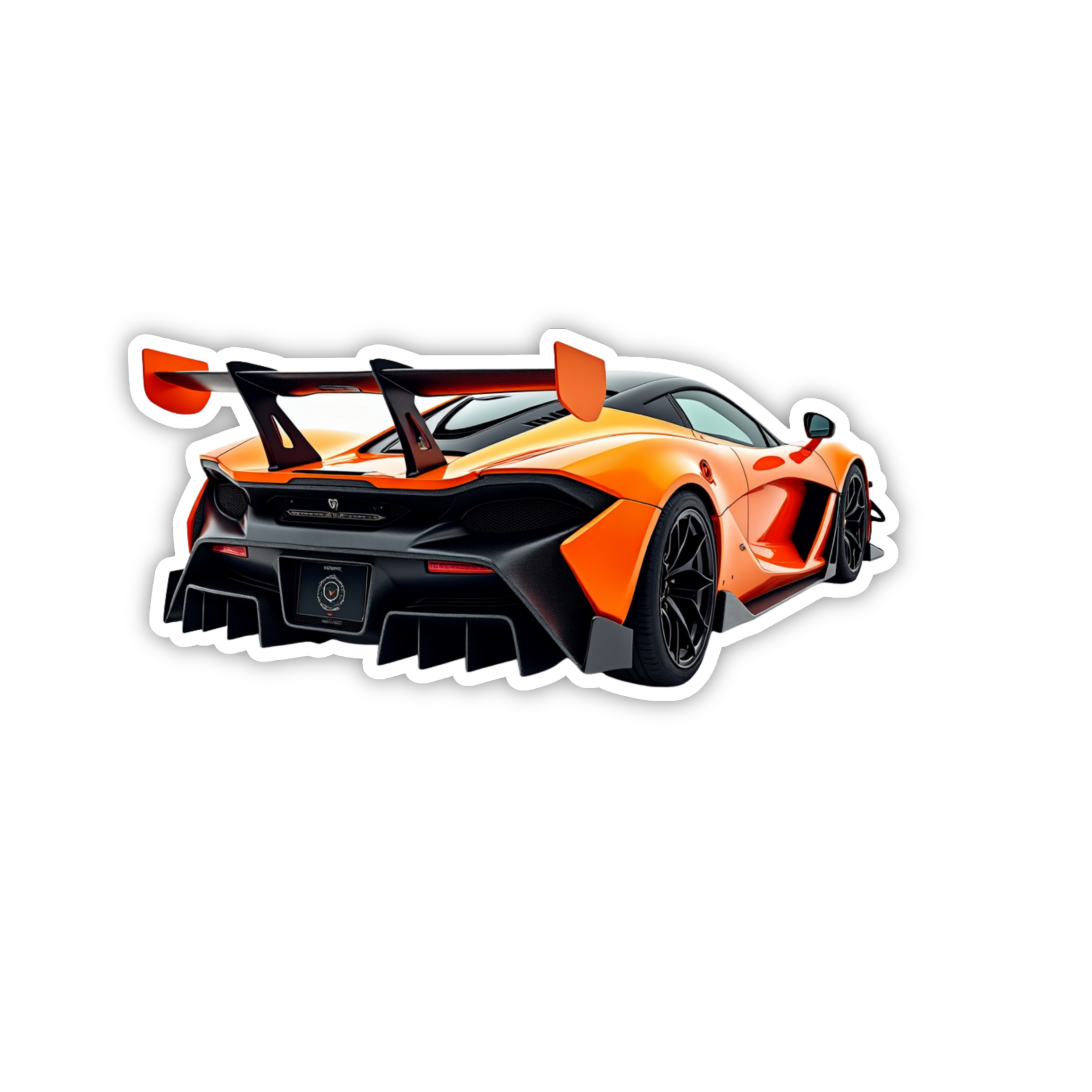 Hot Wheels Supercar Design #90 Premium Car Sticker