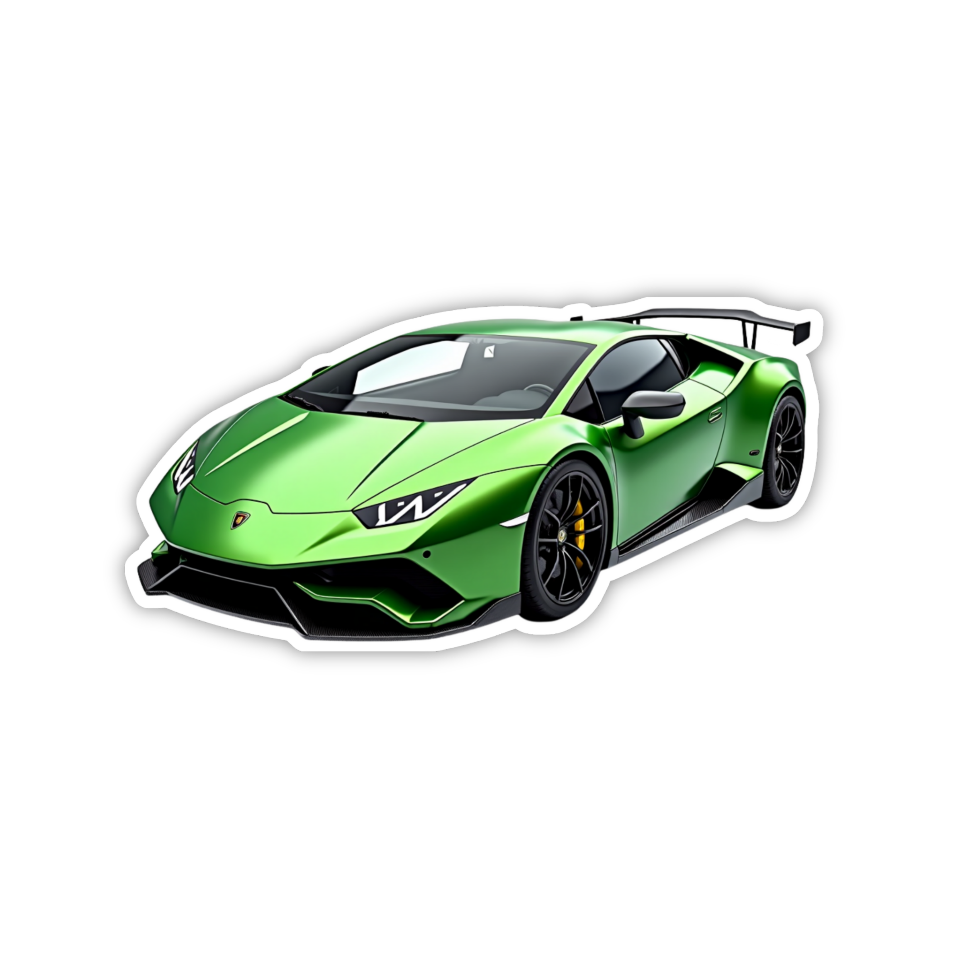 Hot Wheels Supercar Design #91 Premium Car Sticker