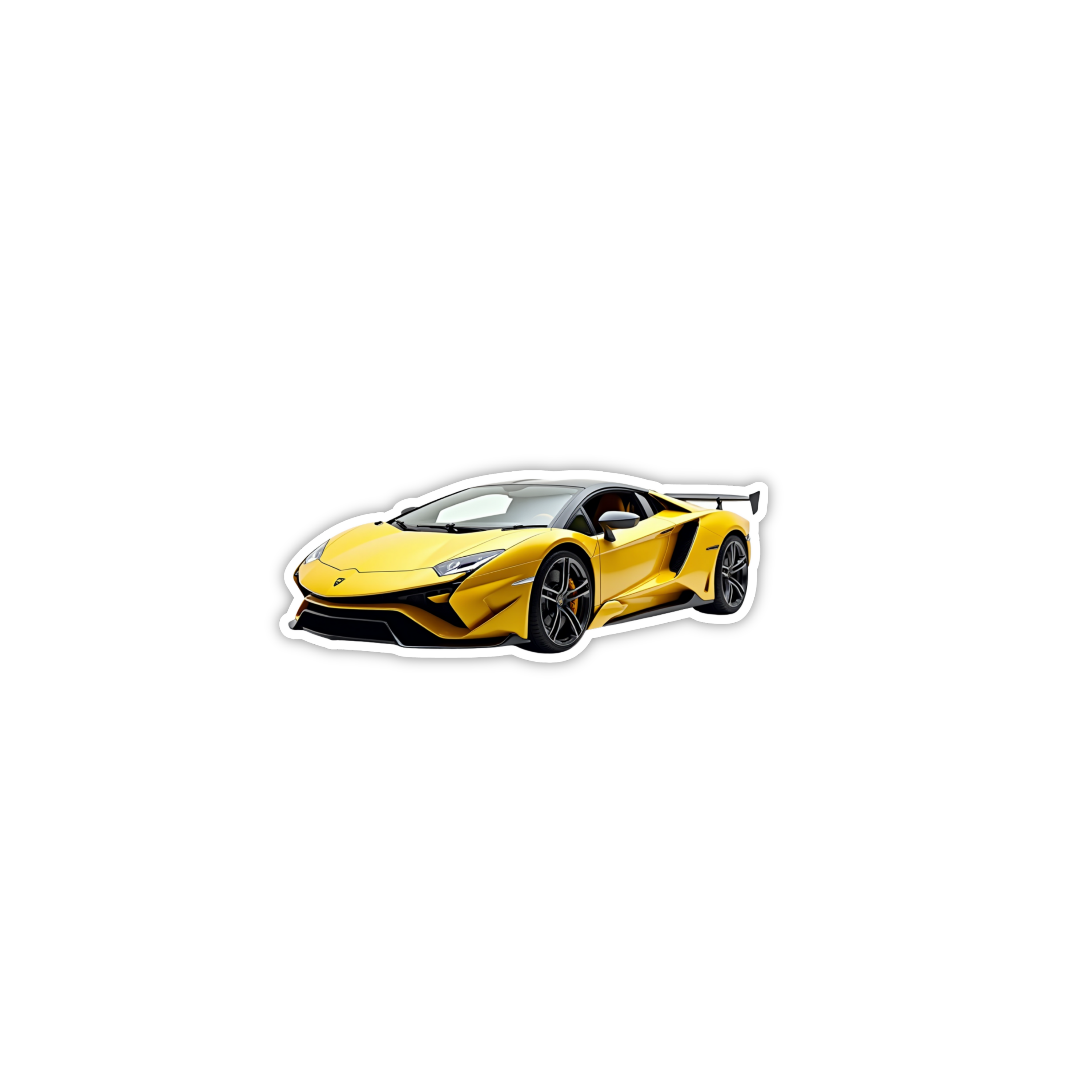 Hot Wheels Supercar Design #93 Premium Car Sticker