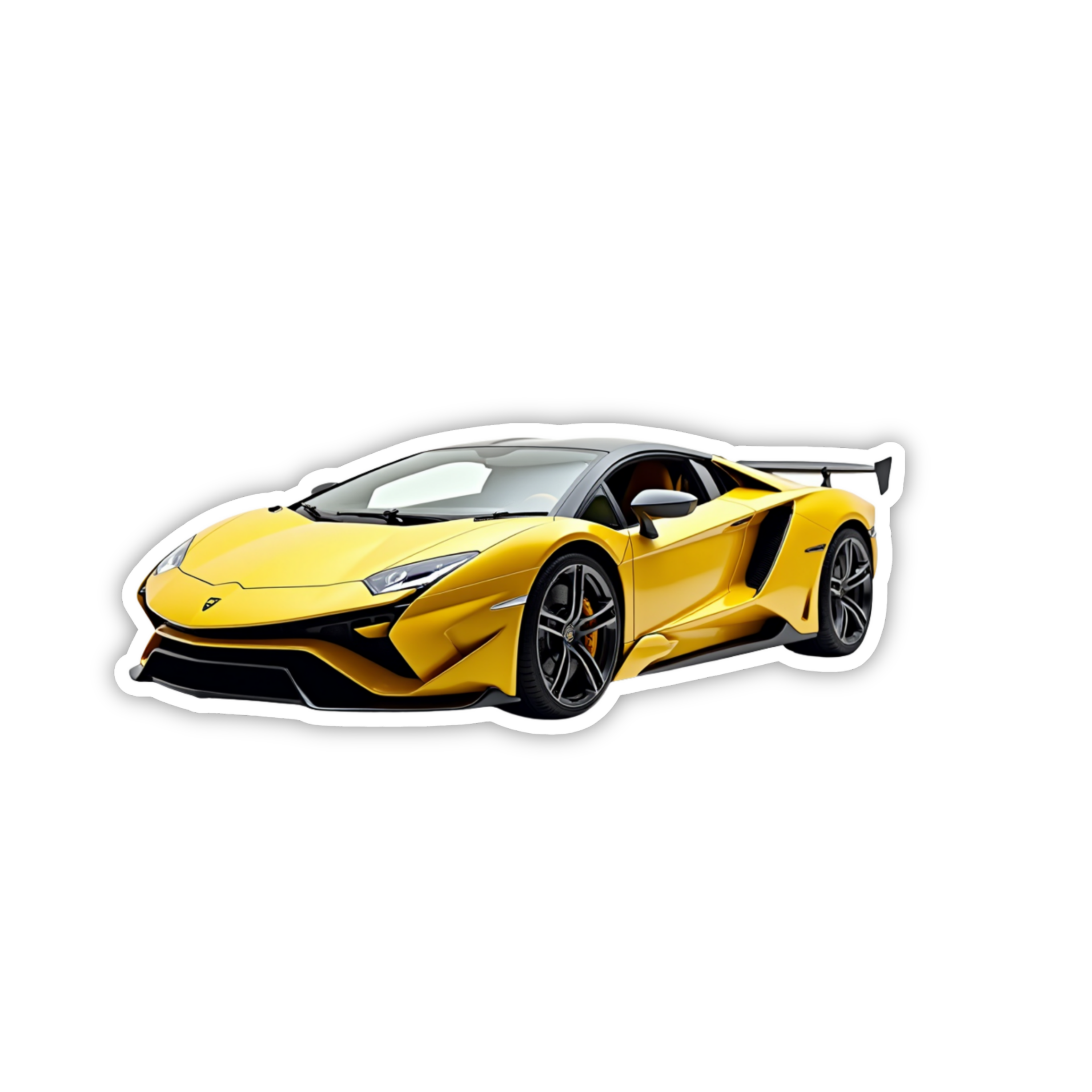 Hot Wheels Supercar Design #94 Premium Car Sticker