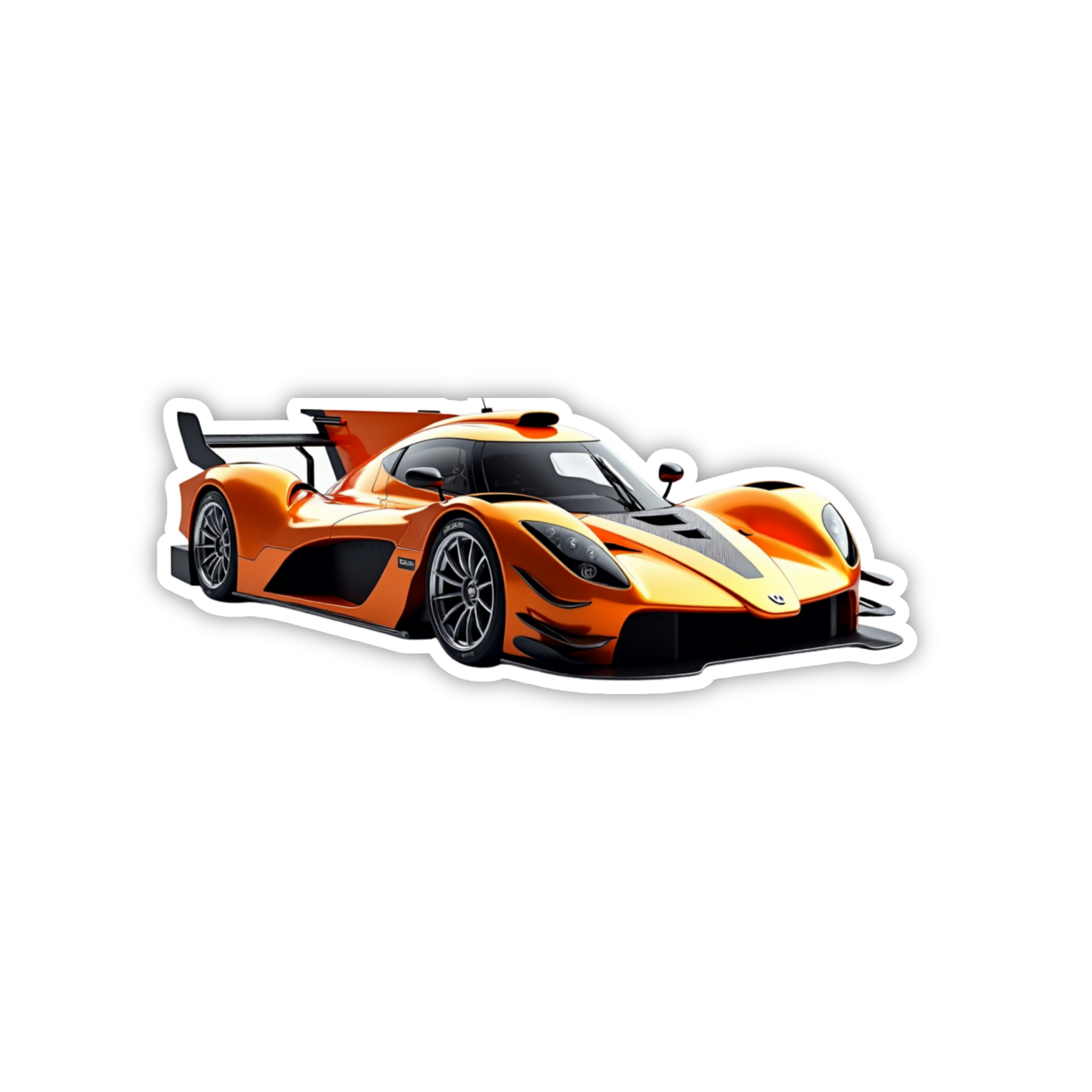 Hot Wheels Supercar Design #95 Premium Car Sticker