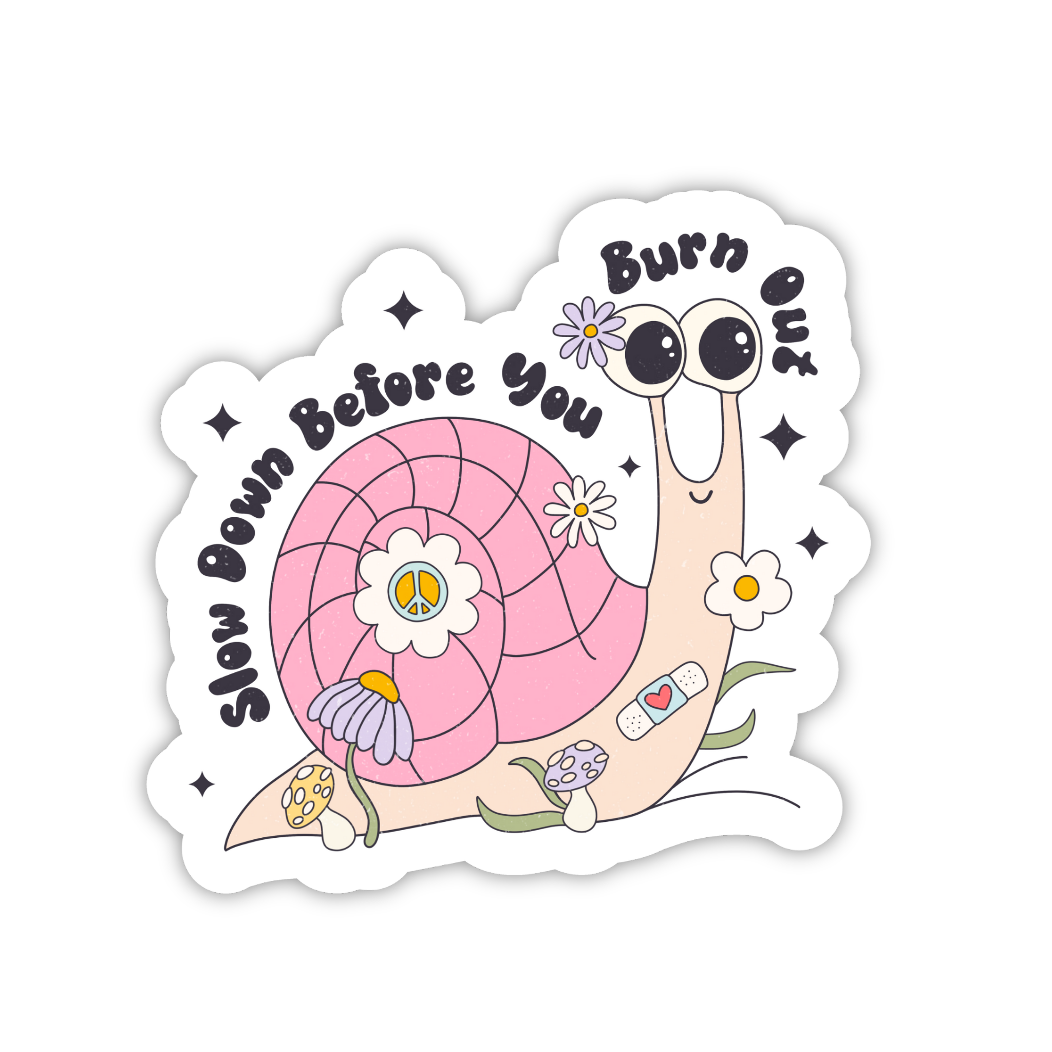 Bloom Where You Are Planted Positivity Sticker