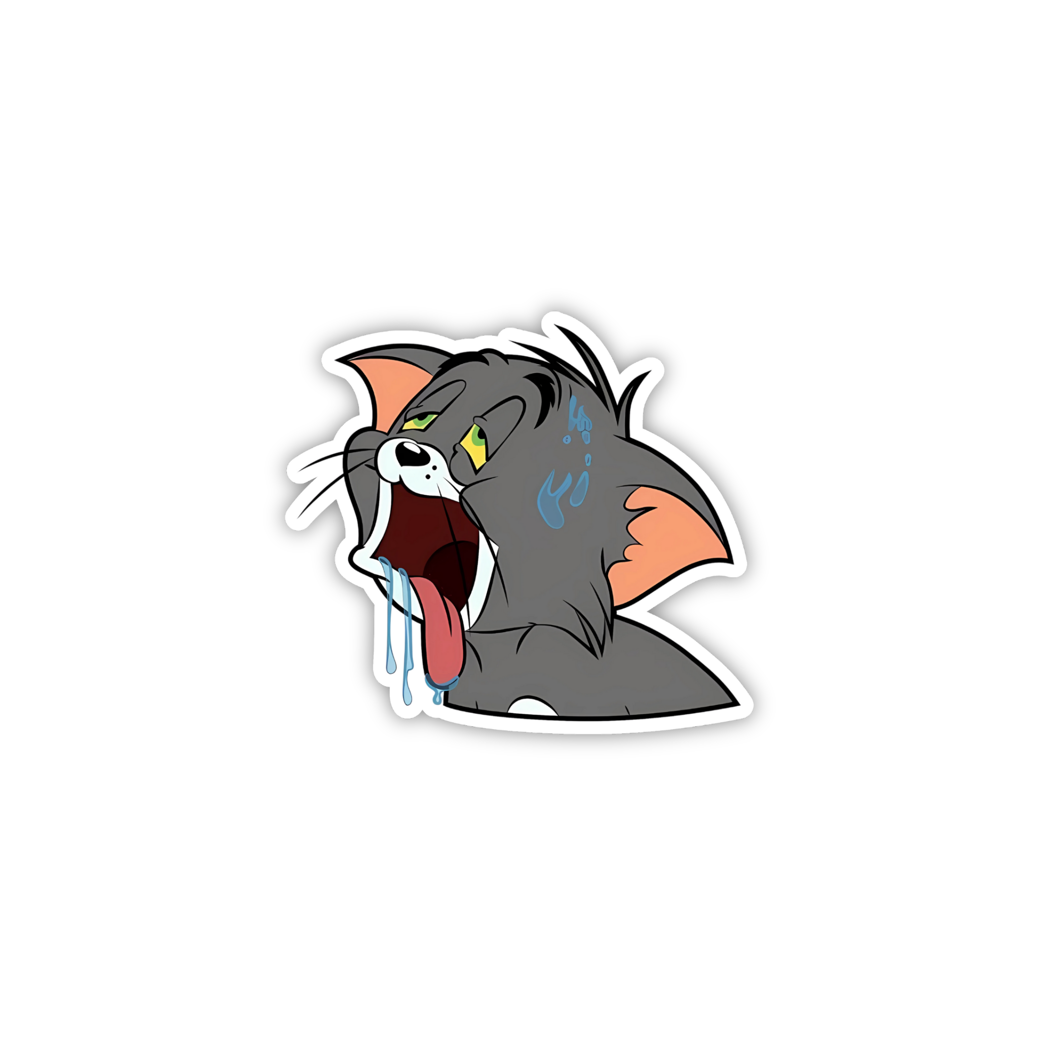 Tom Funny Cry Sticker