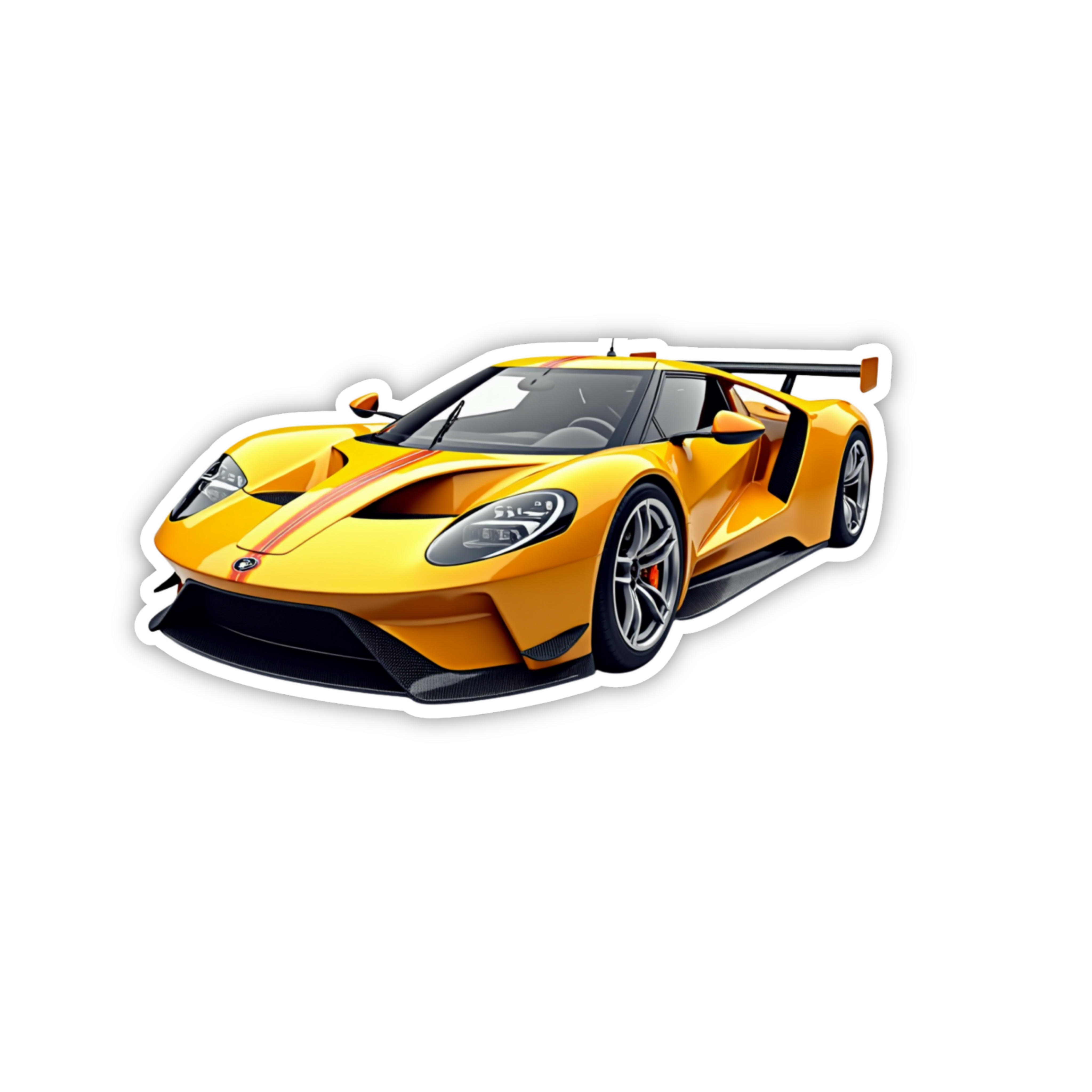 Hot Wheels Supercar Design #9 Premium Car Sticker
