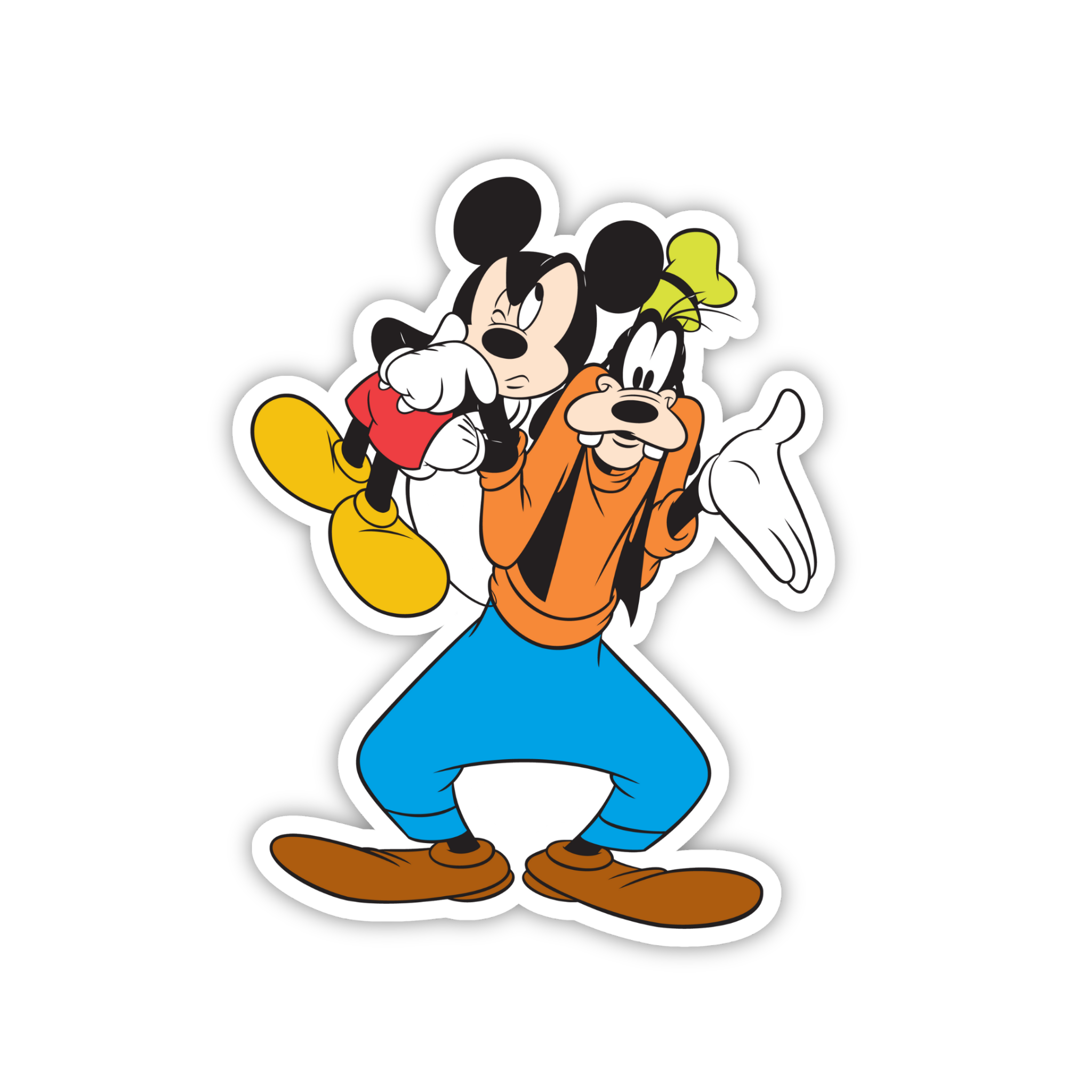 Goofy Fun Dance Sticker