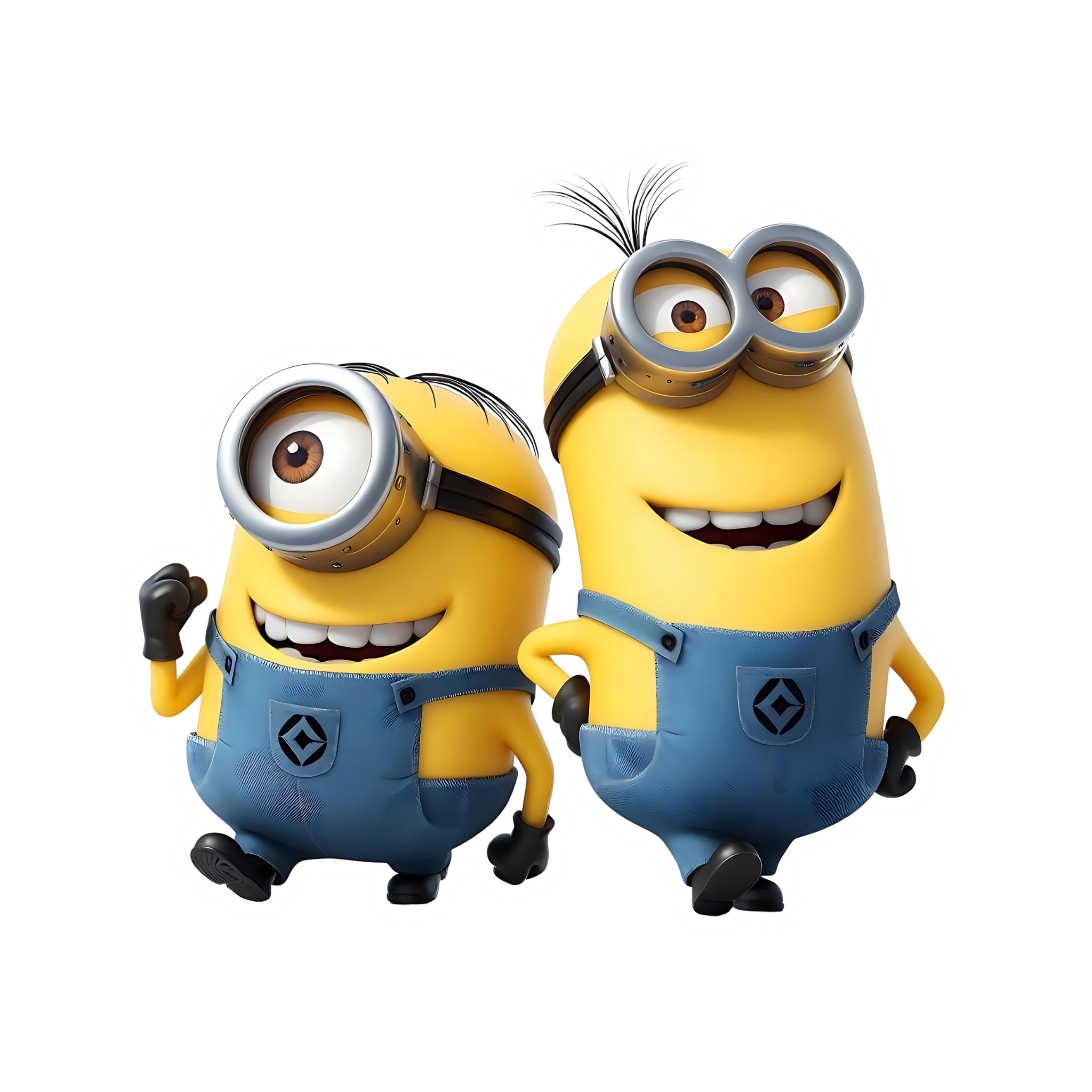 Minion Walking Duo Sticker