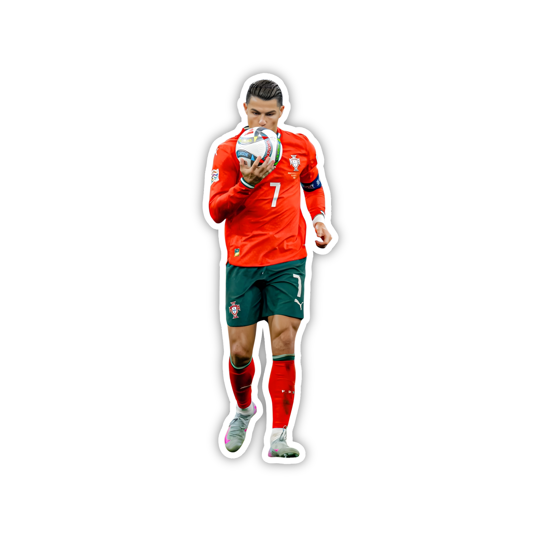 Portugal Match Day Pose Sticker