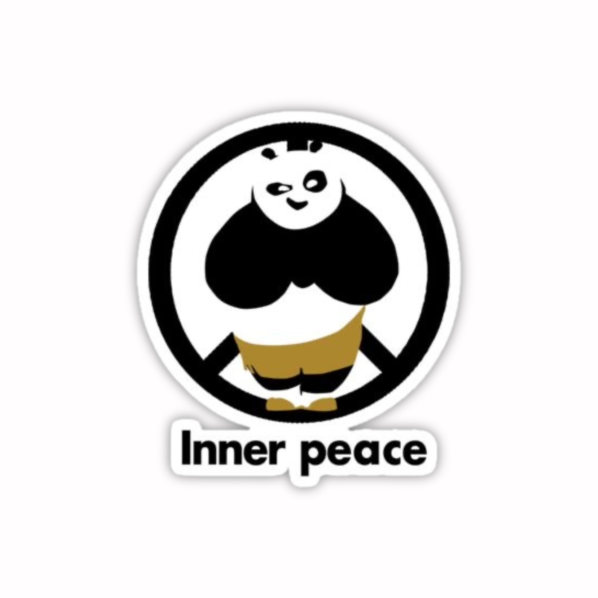Kung Fu Panda Inner Peace Sticker