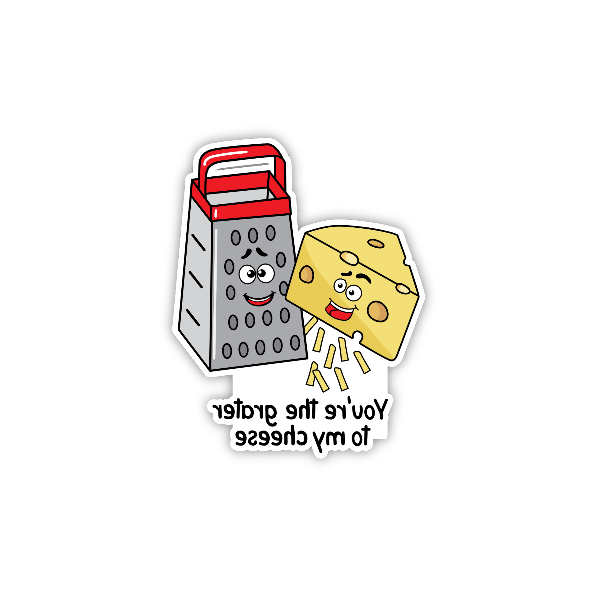 You're All That And A Bag Of Chips Funny Love Sticker