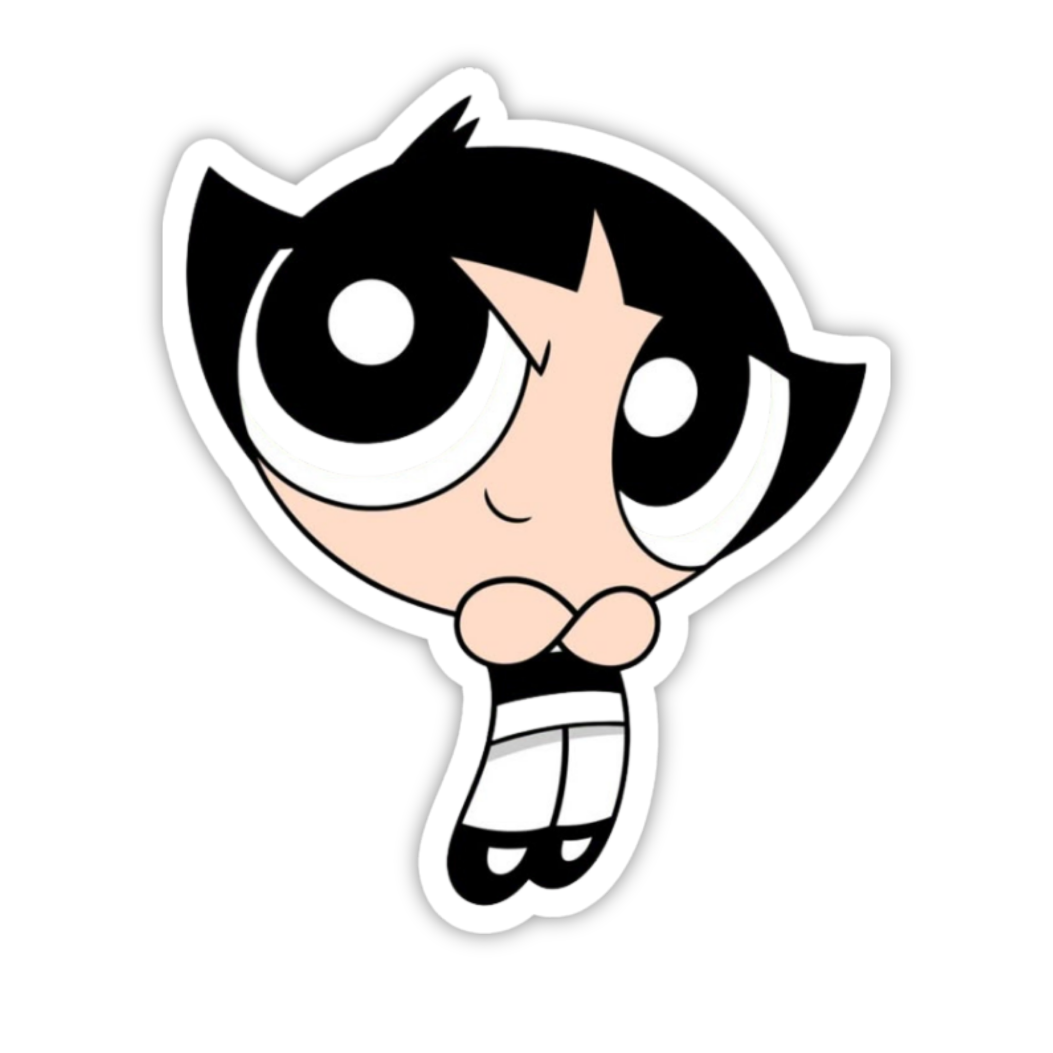 Powerpuff Buttercup Angry Cute Sticker
